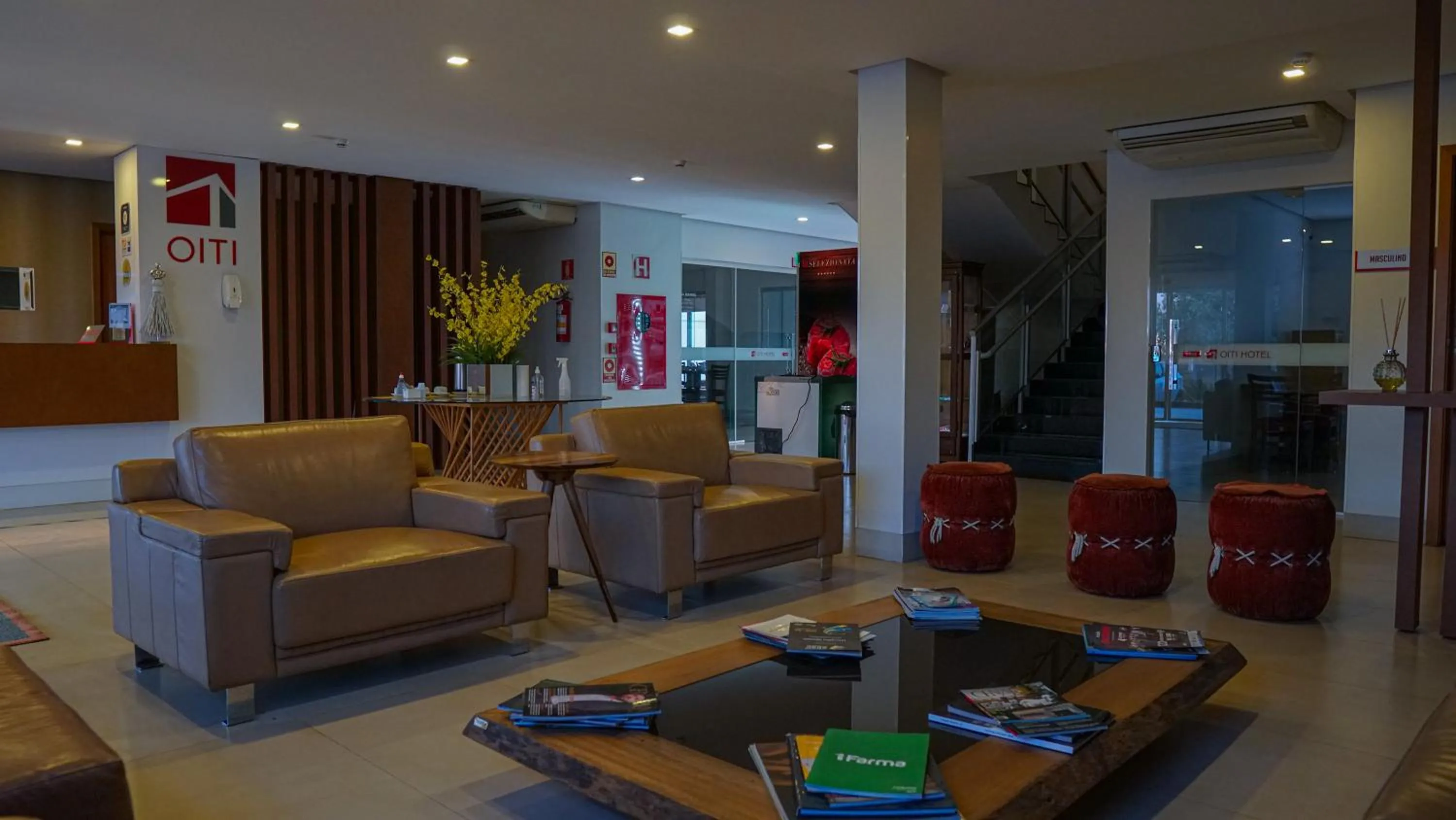 Lobby or reception in Oiti Hotel - Gurupi