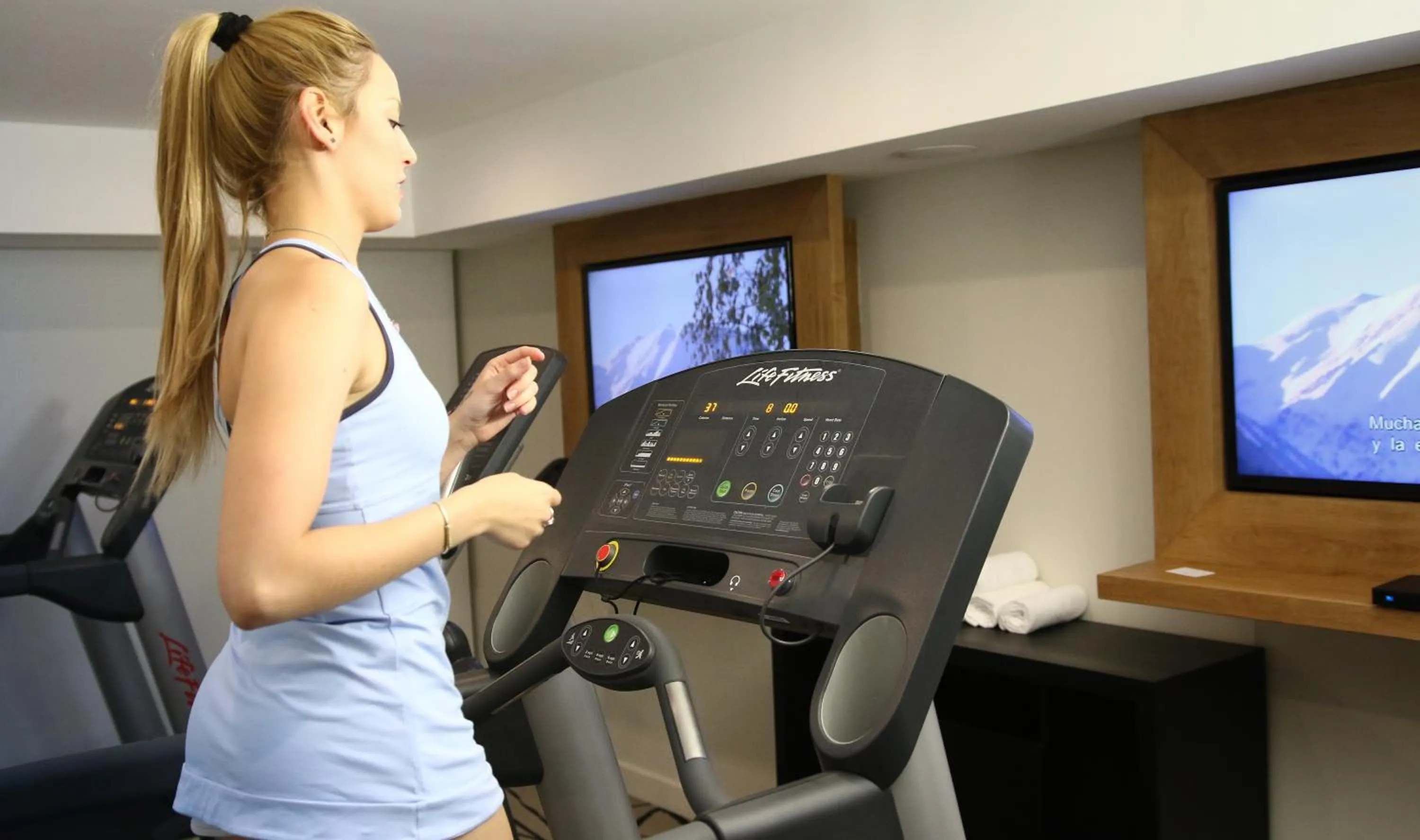 Fitness centre/facilities in Hotel y Casino Del Río - Cipolletti