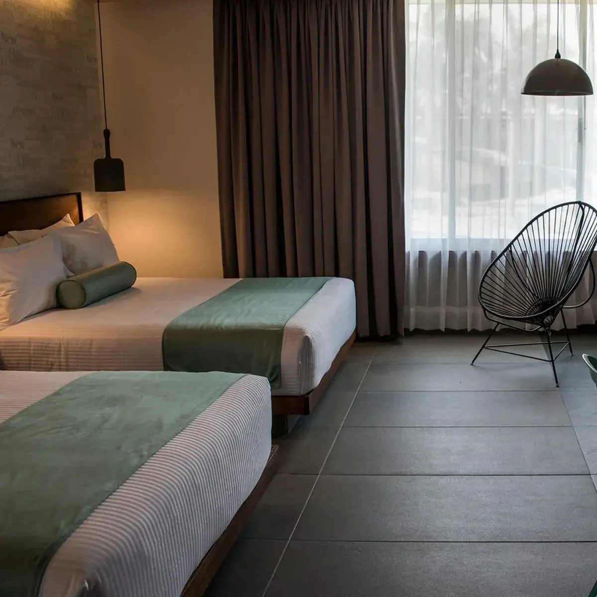 King Room with Two King Beds - single occupancy in Hotel Y Parque Acuático La Caldera King Room with Two King Beds - single occupancy in Hotel Y Parque Acuático La Caldera