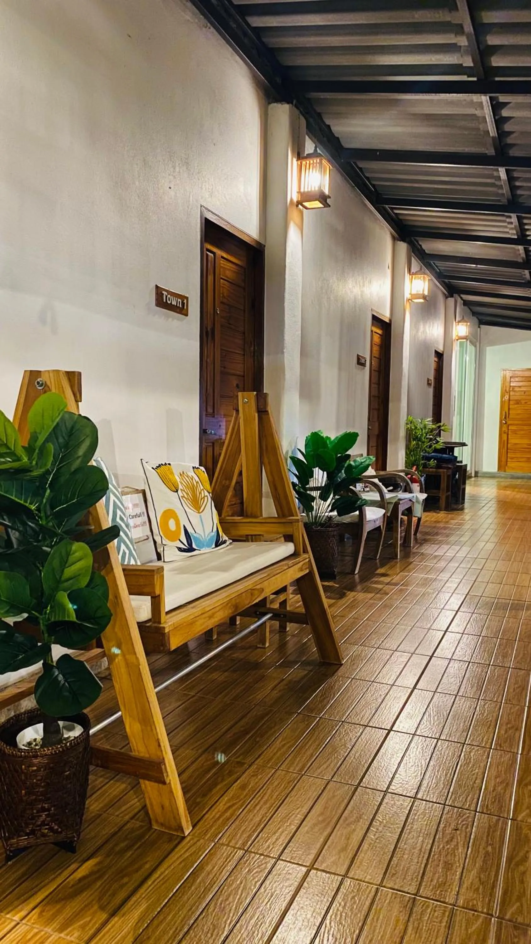 Balcony/Terrace in OldTown Boutique House Sukhothai