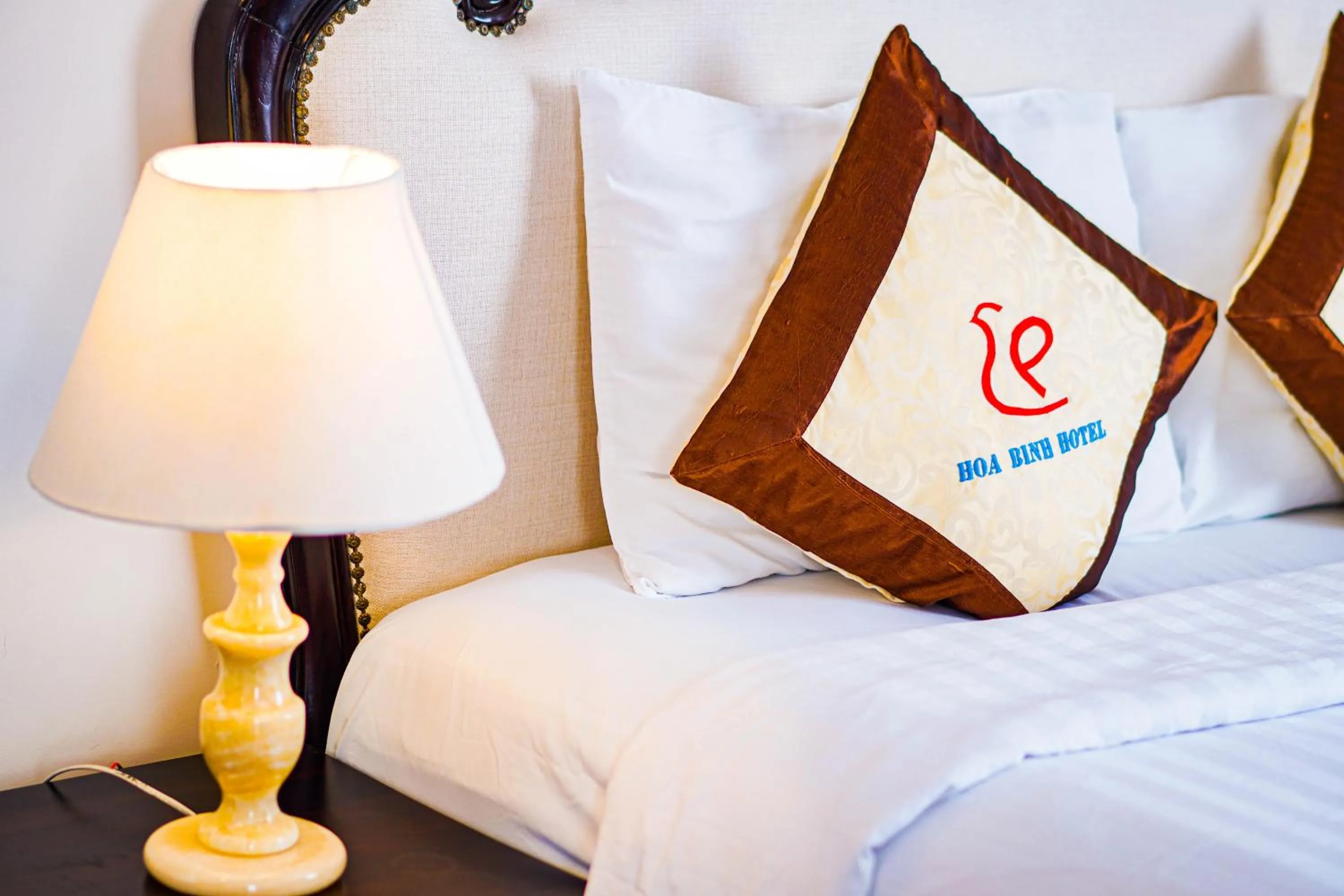 Bed in Hoa Binh 1 Hotel