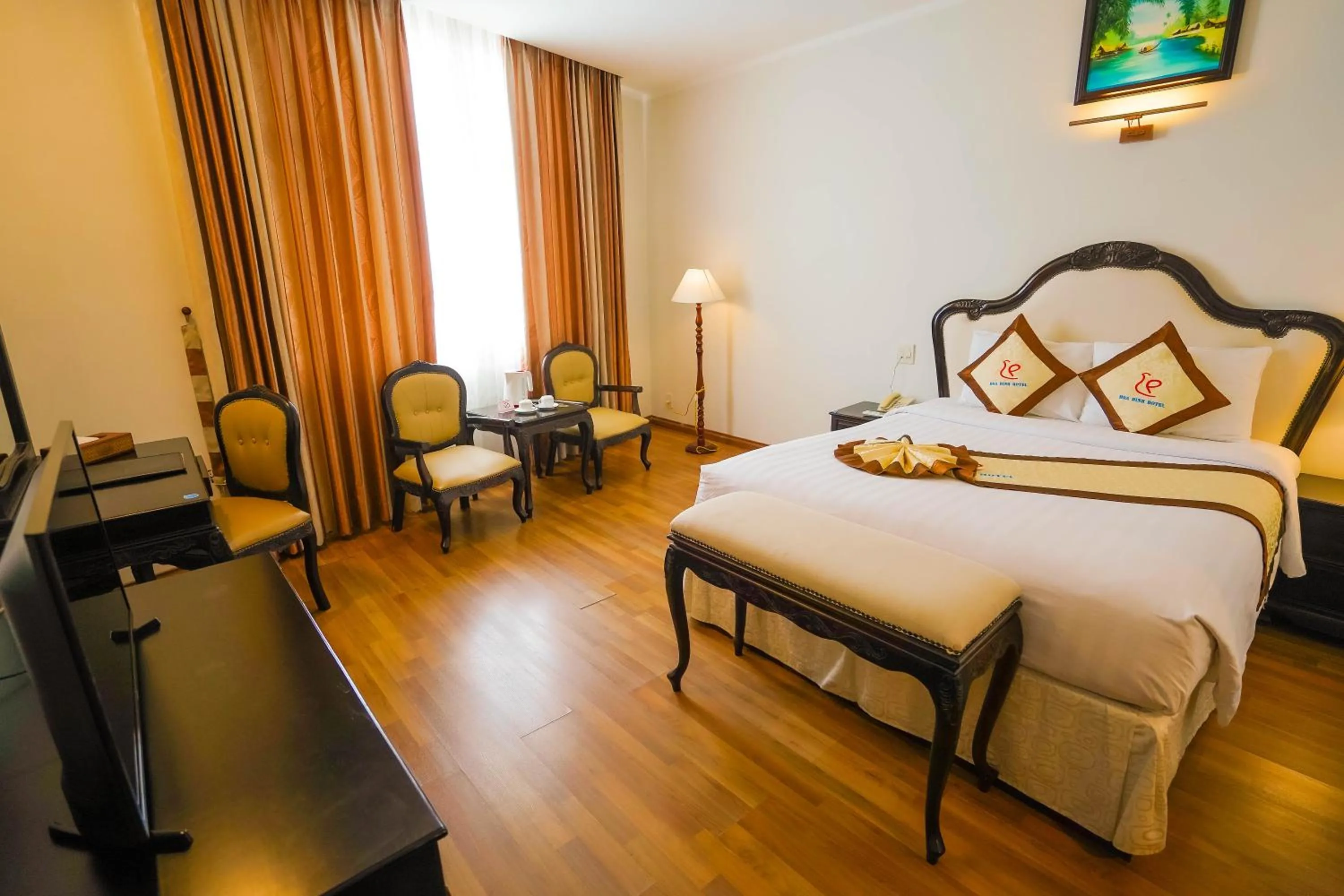 Bed in Hoa Binh 1 Hotel