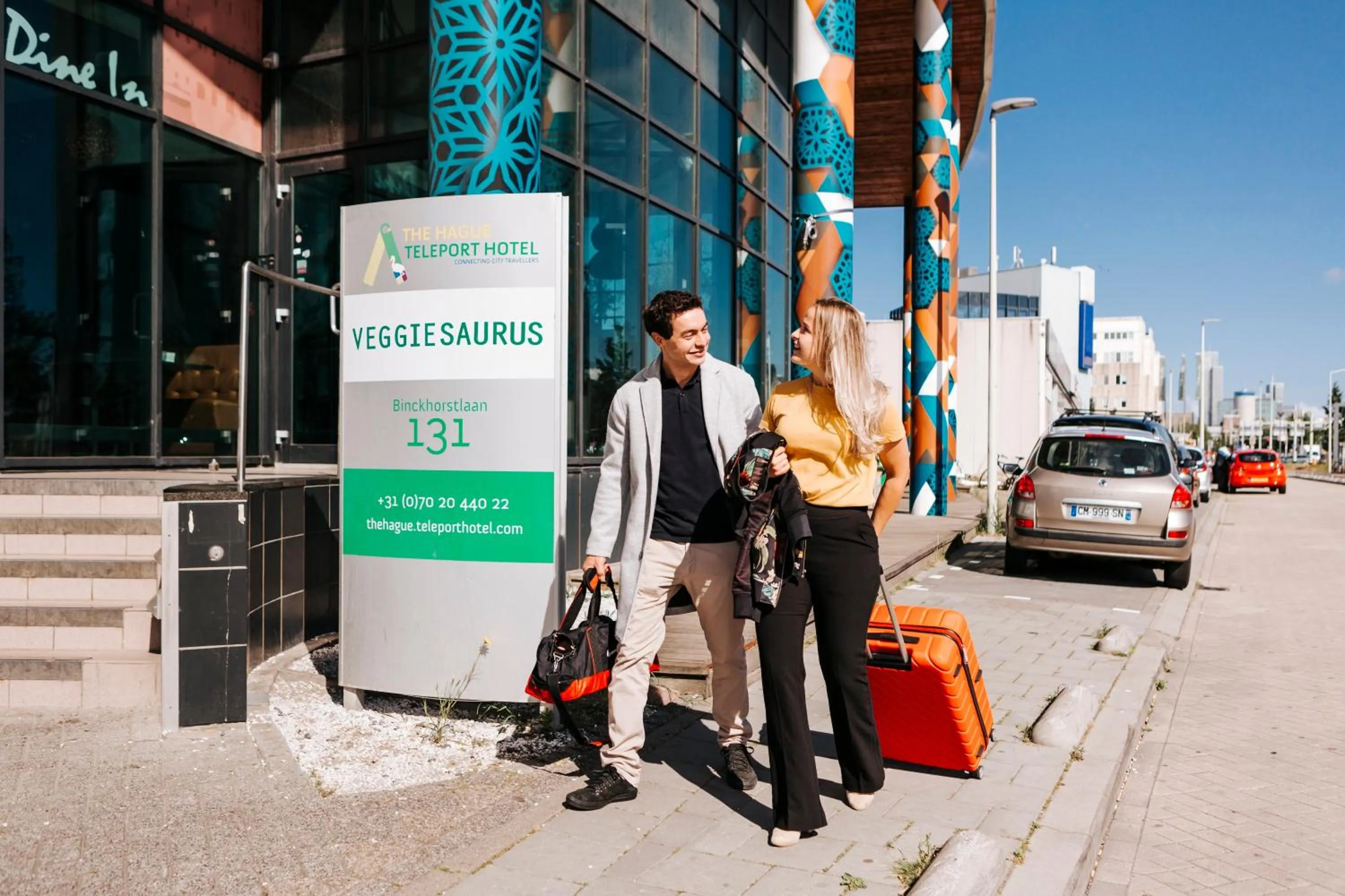 Location in The Hague Teleport Hotel - Free Parking