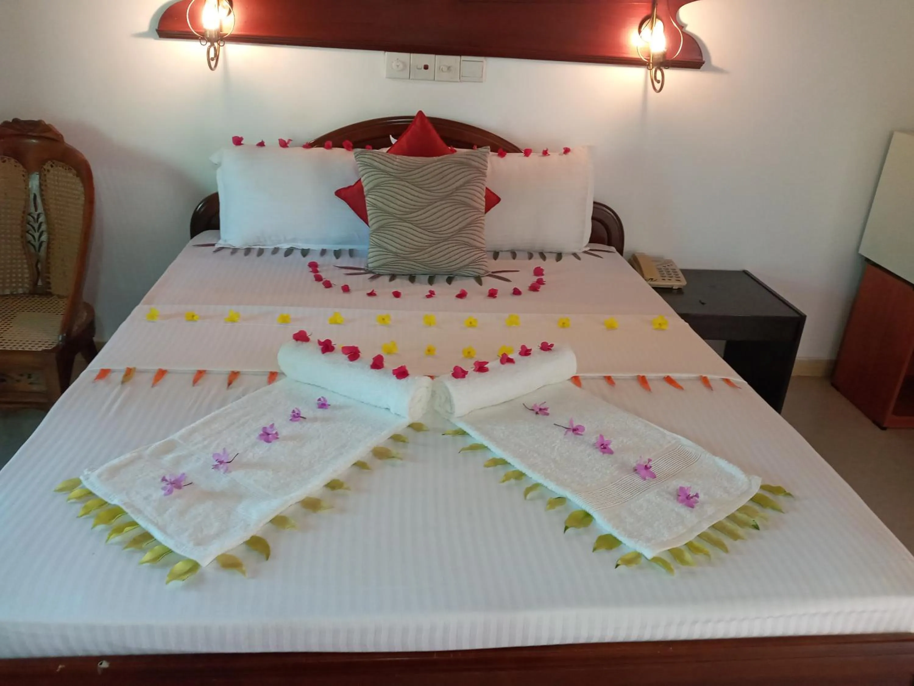 Bed in Hotel Spring View