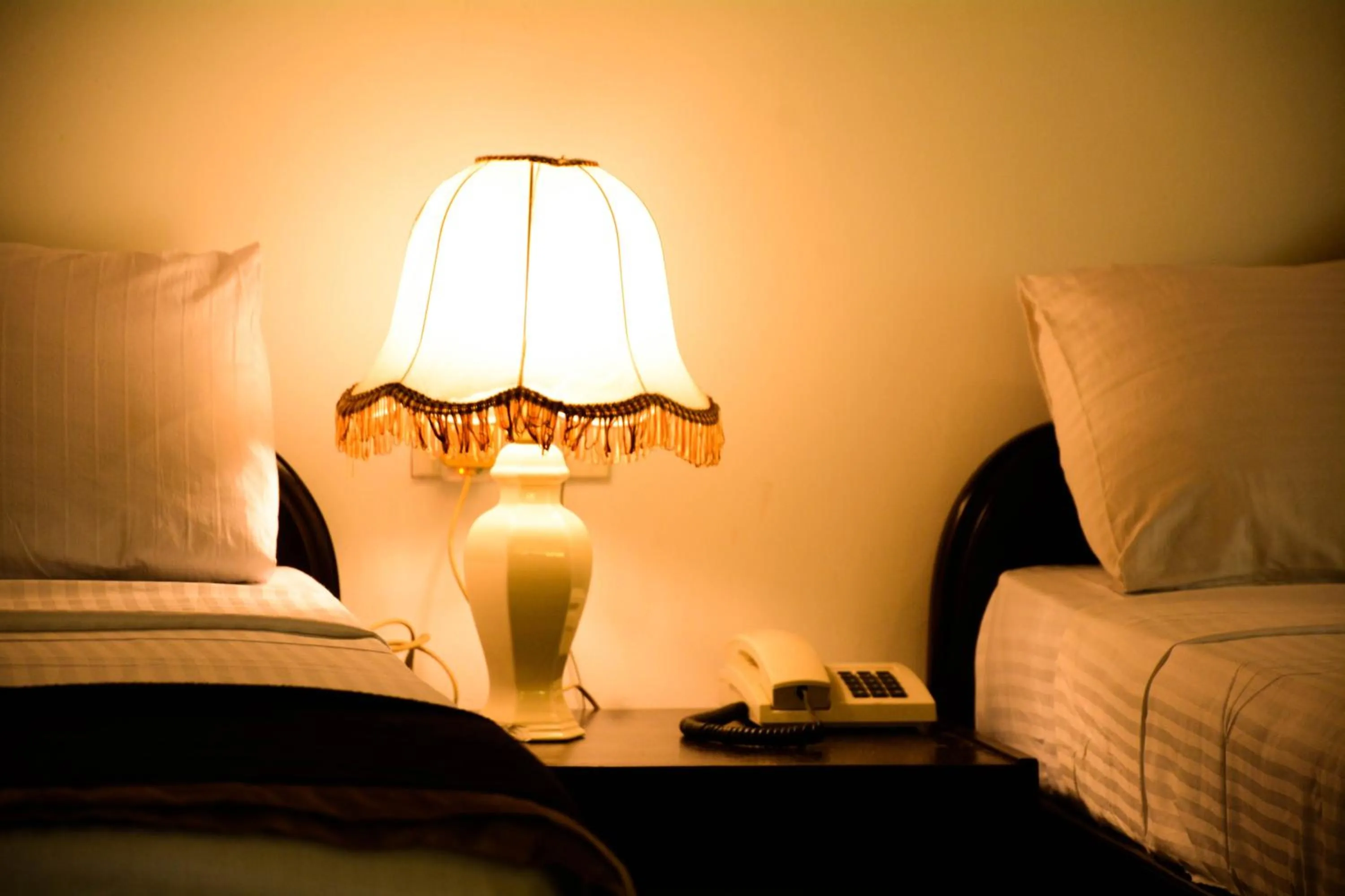 Decorative detail, Bed in Hotel Spring View