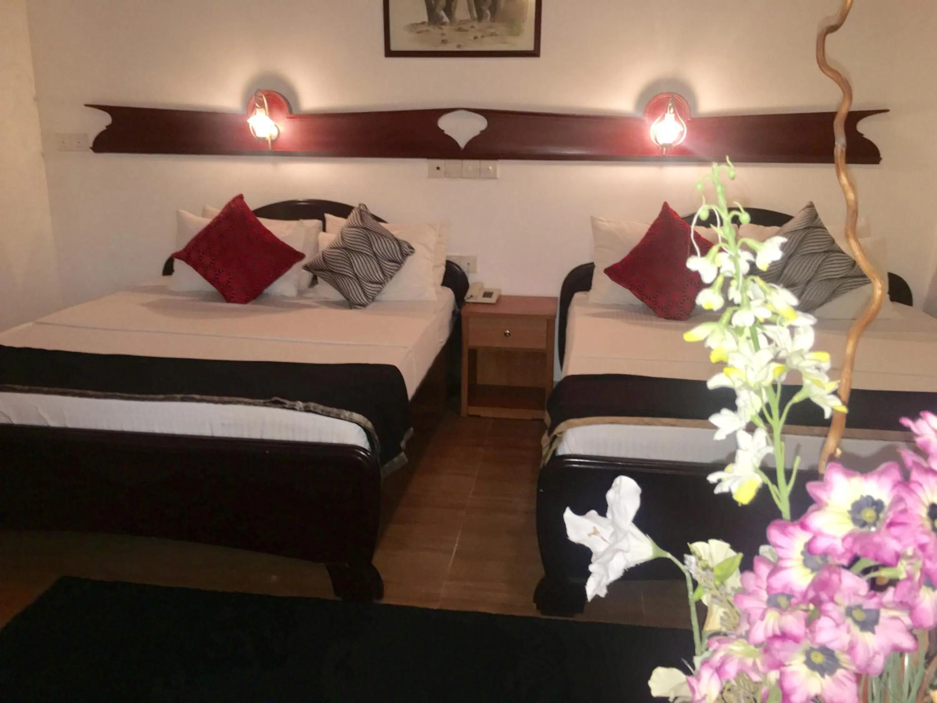 Bed in Hotel Spring View