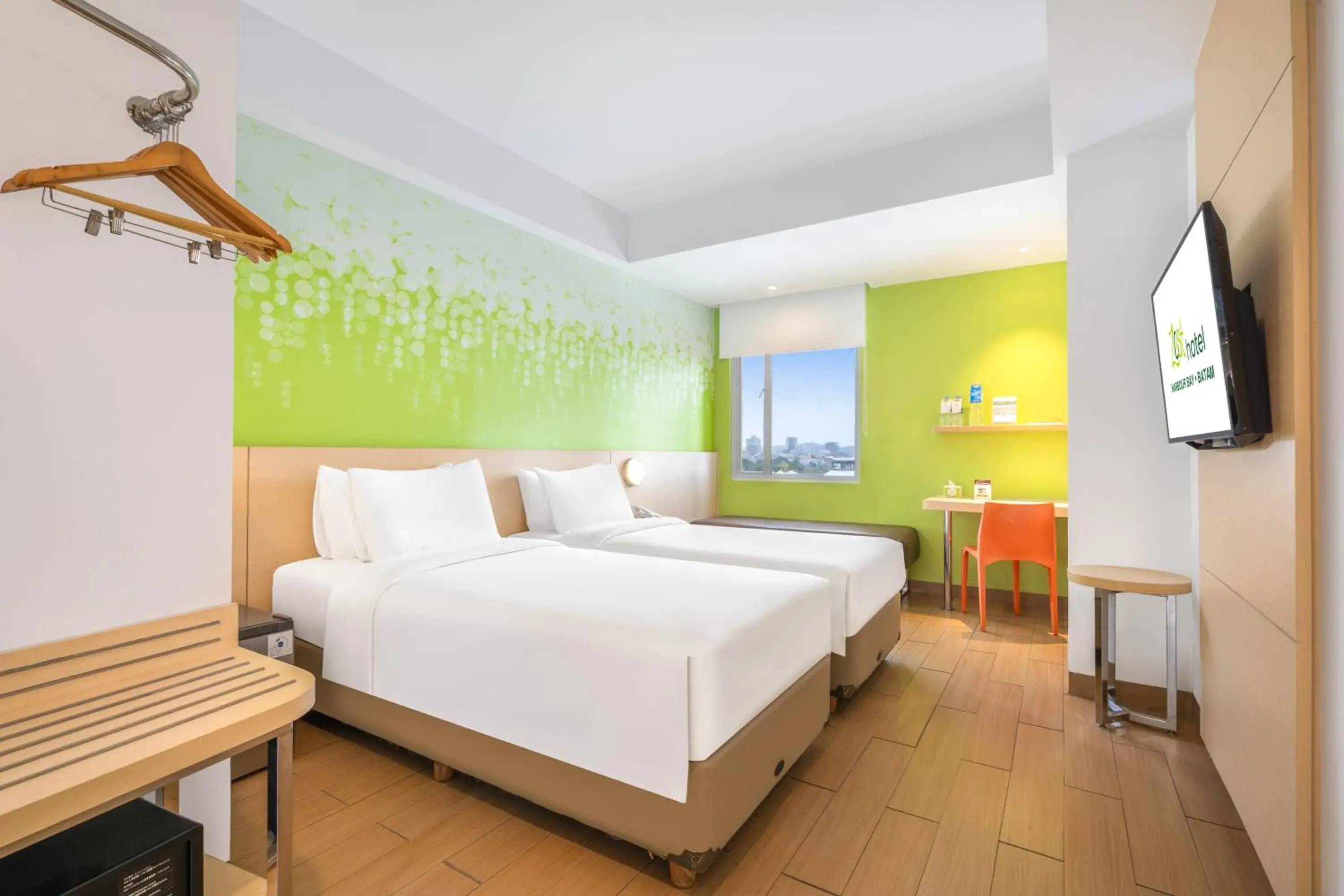 Bedroom, Bed in Zest Harbour Bay Batam by Swiss-Belhotel International Bedroom, Bed in Zest Harbour Bay Batam by Swiss-Belhotel International