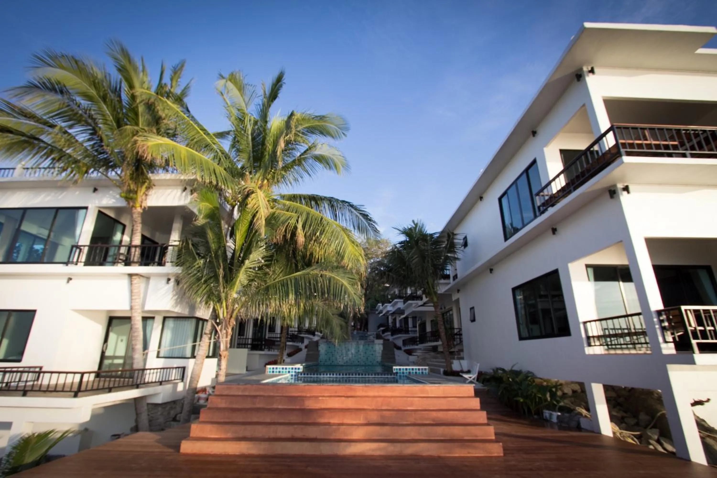 Property building in Simple Life Cliff View Resort