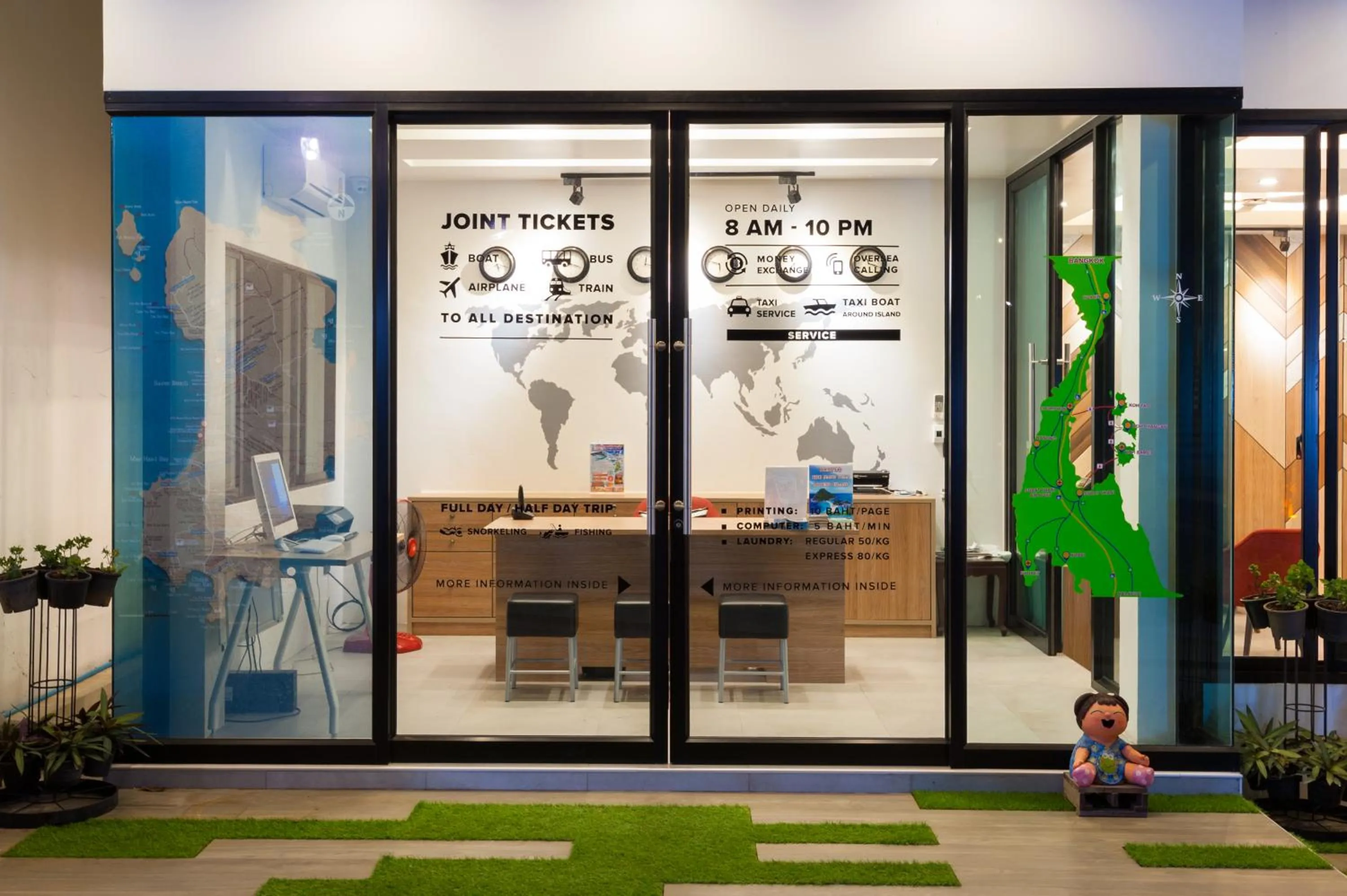 Area and facilities in Simple Life Cliff View Resort