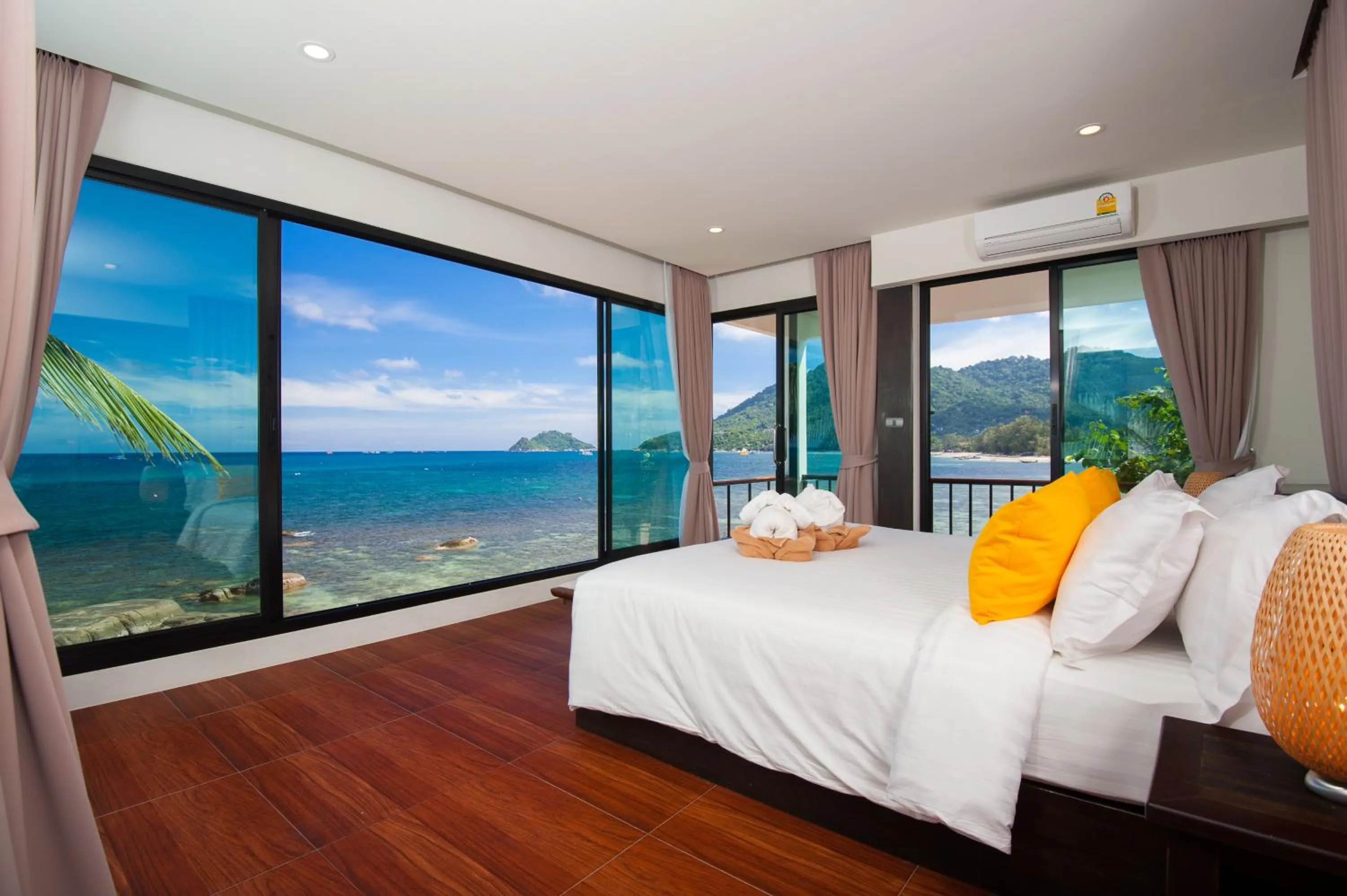 Bedroom, Bed in Simple Life Cliff View Resort