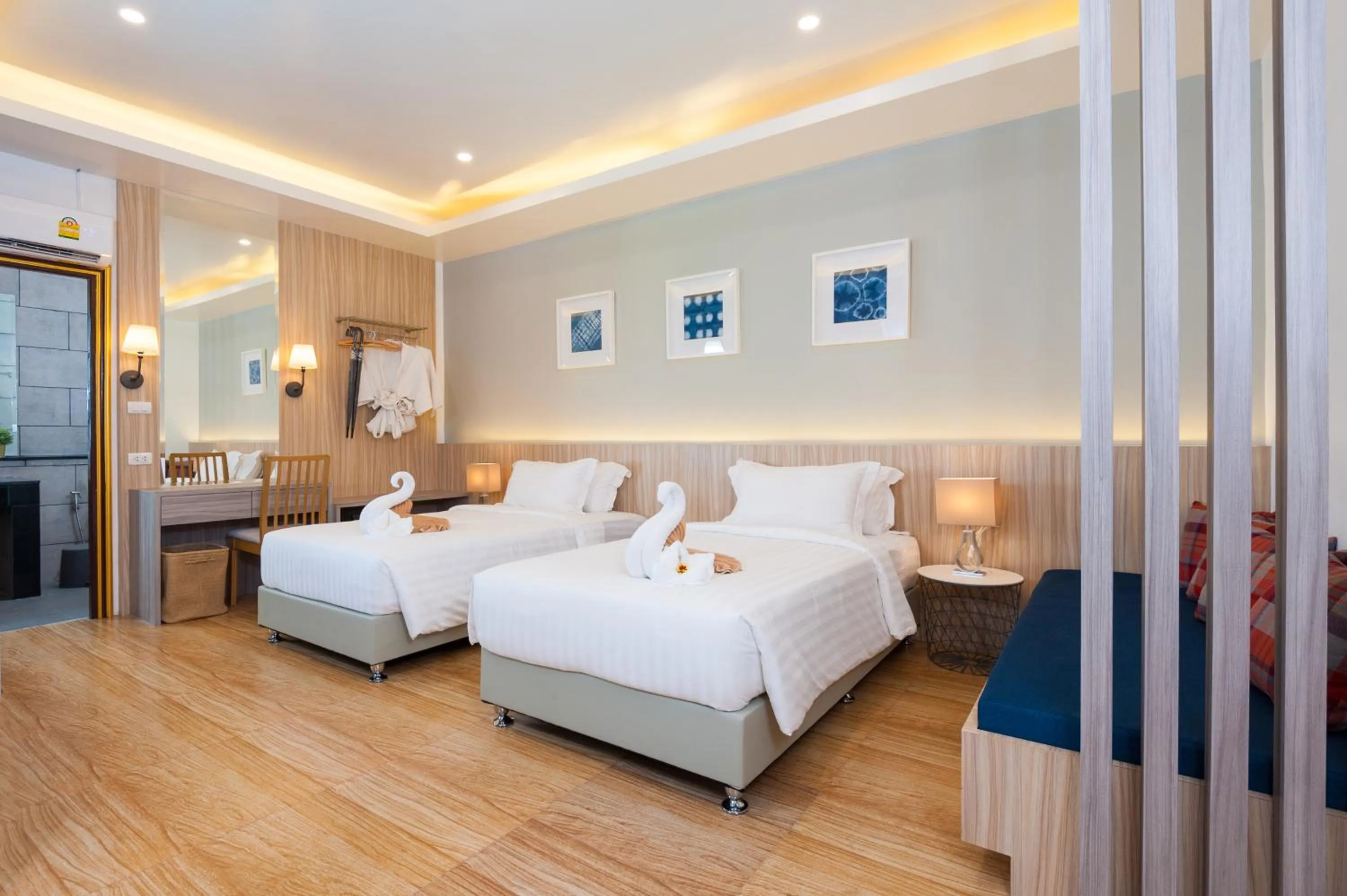 Bedroom, Bed in Simple Life Cliff View Resort