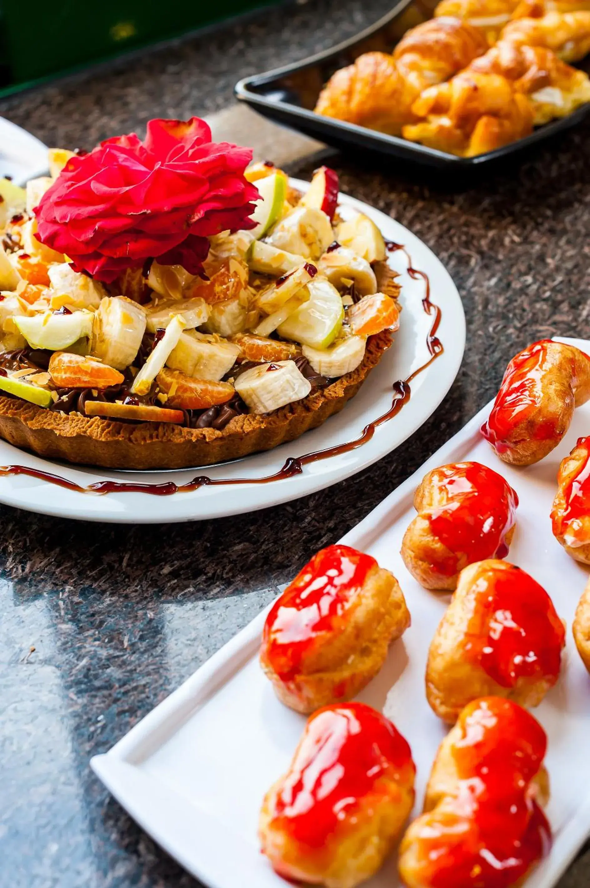 Food close-up in Sirios Village Hotel & Bungalows - All Inclusive Food close-up in Sirios Village Hotel & Bungalows - All Inclusive