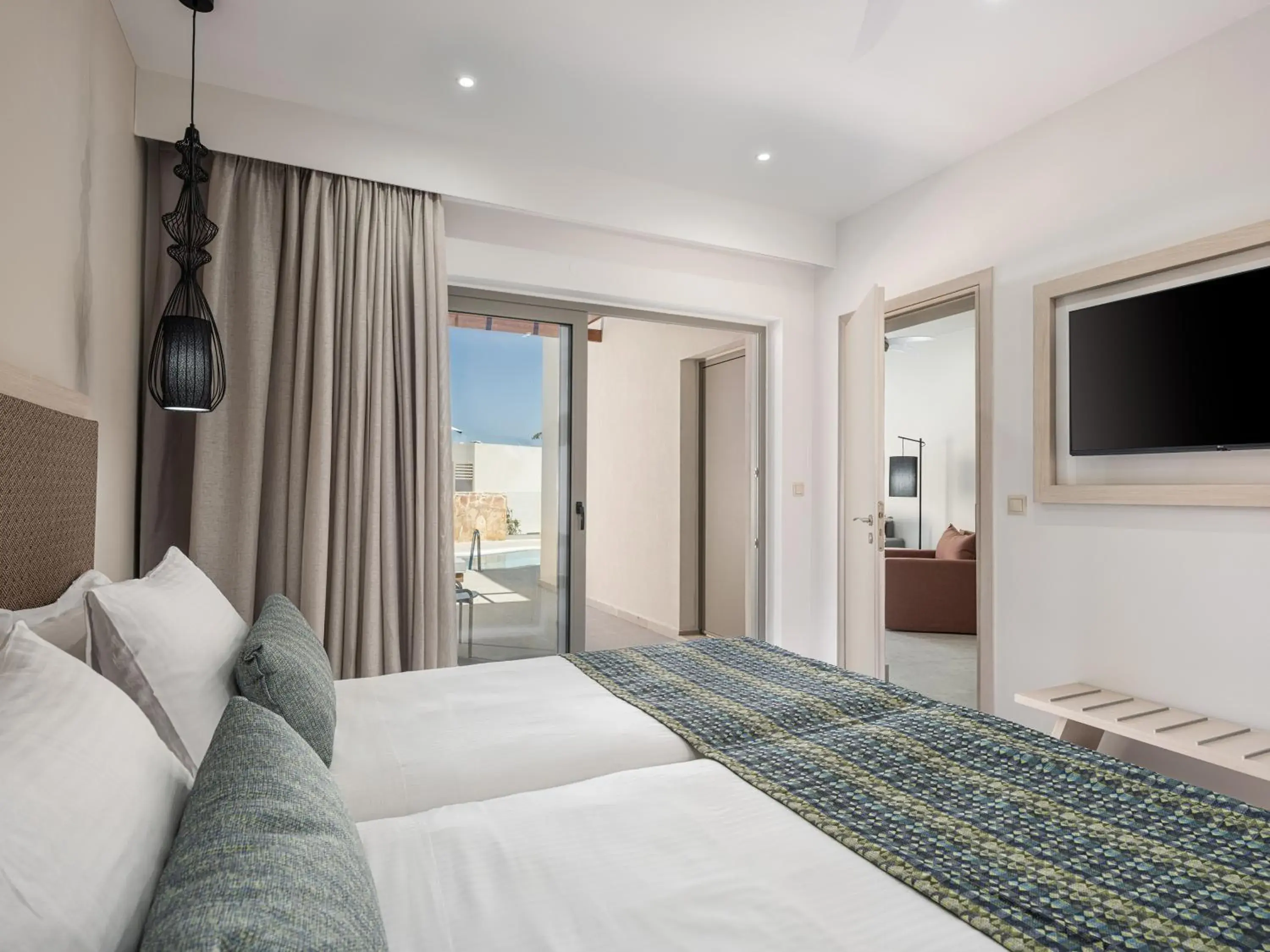 Property building, Bed in Sirios Village Hotel & Bungalows - All Inclusive Property building, Bed in Sirios Village Hotel & Bungalows - All Inclusive