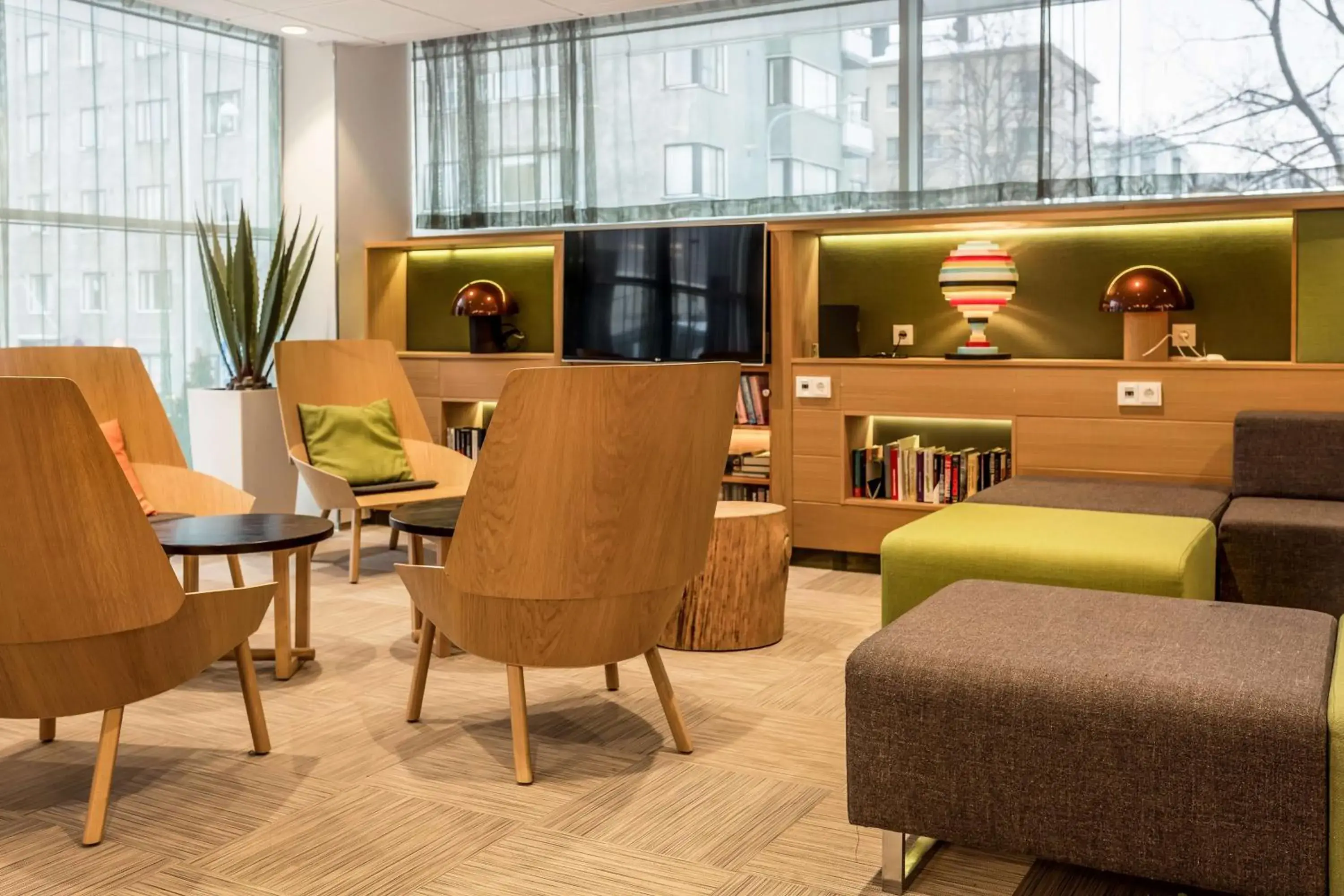 Lobby or reception in Scandic Meilahti Lobby or reception in Scandic Meilahti