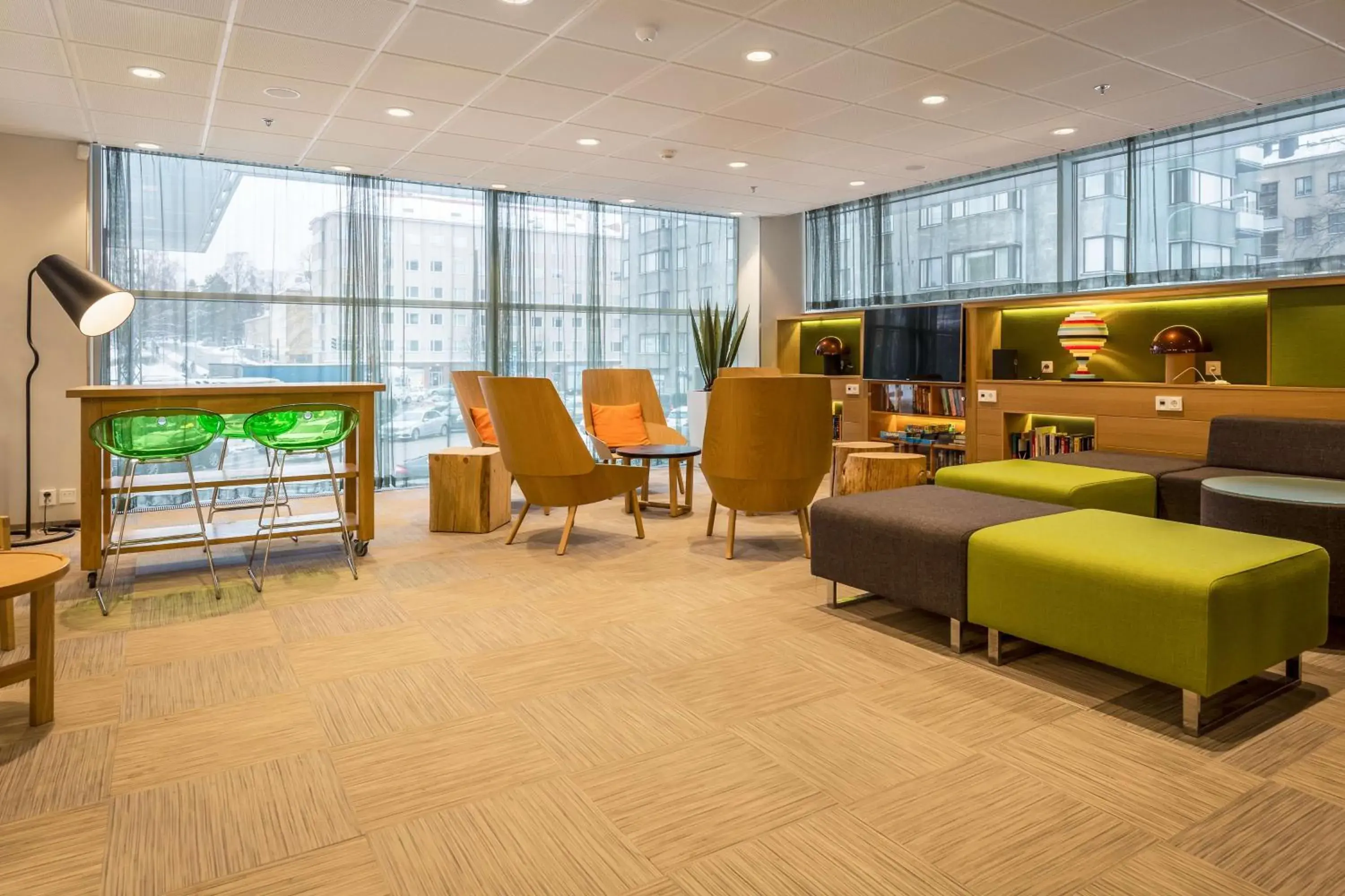 Lobby or reception in Scandic Meilahti Lobby or reception in Scandic Meilahti