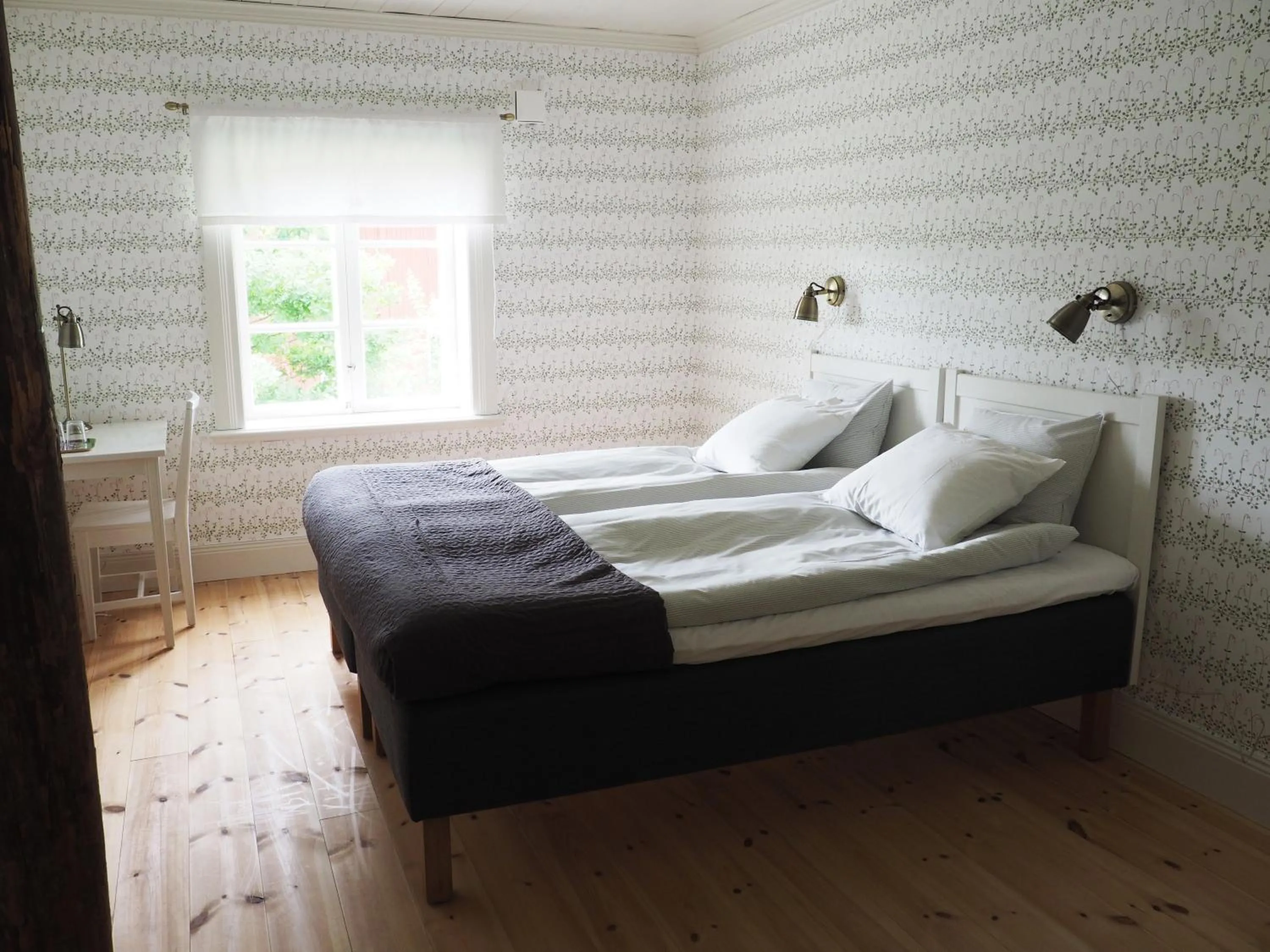 Bedroom, Bed in Hälsingegården Erik-Anders