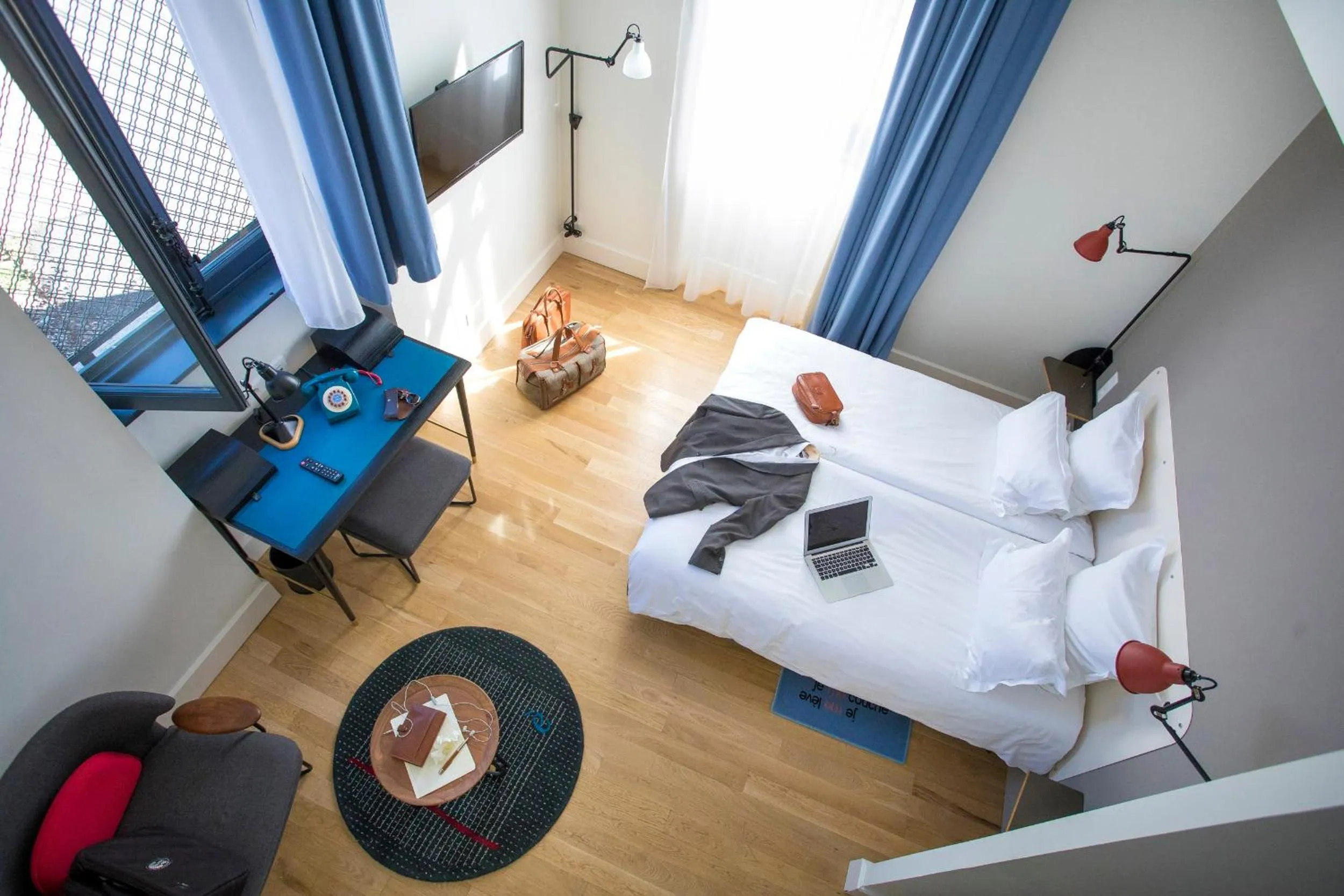 Photo of the whole room, Bed in Fourvière Hôtel