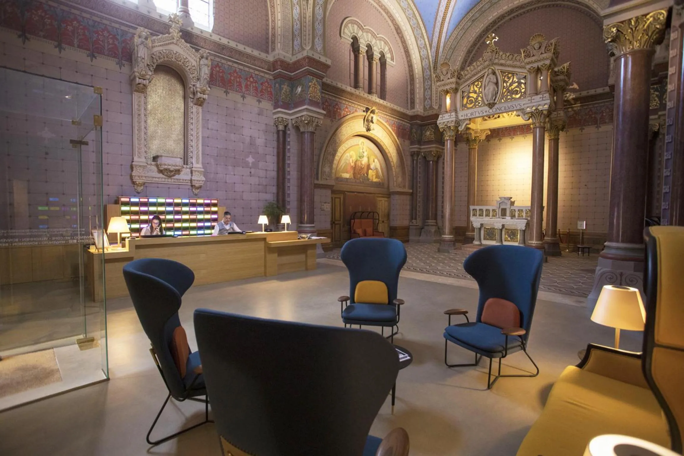 Lobby or reception in Fourvière Hôtel