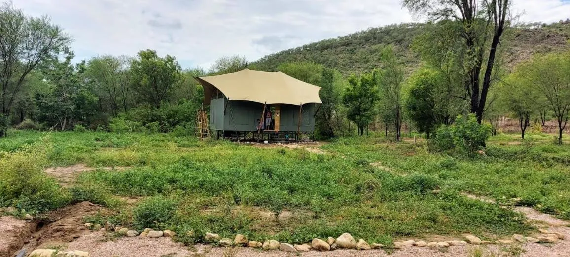 Mountain view in Trees N Tigers Luxury Wildlife Lodge