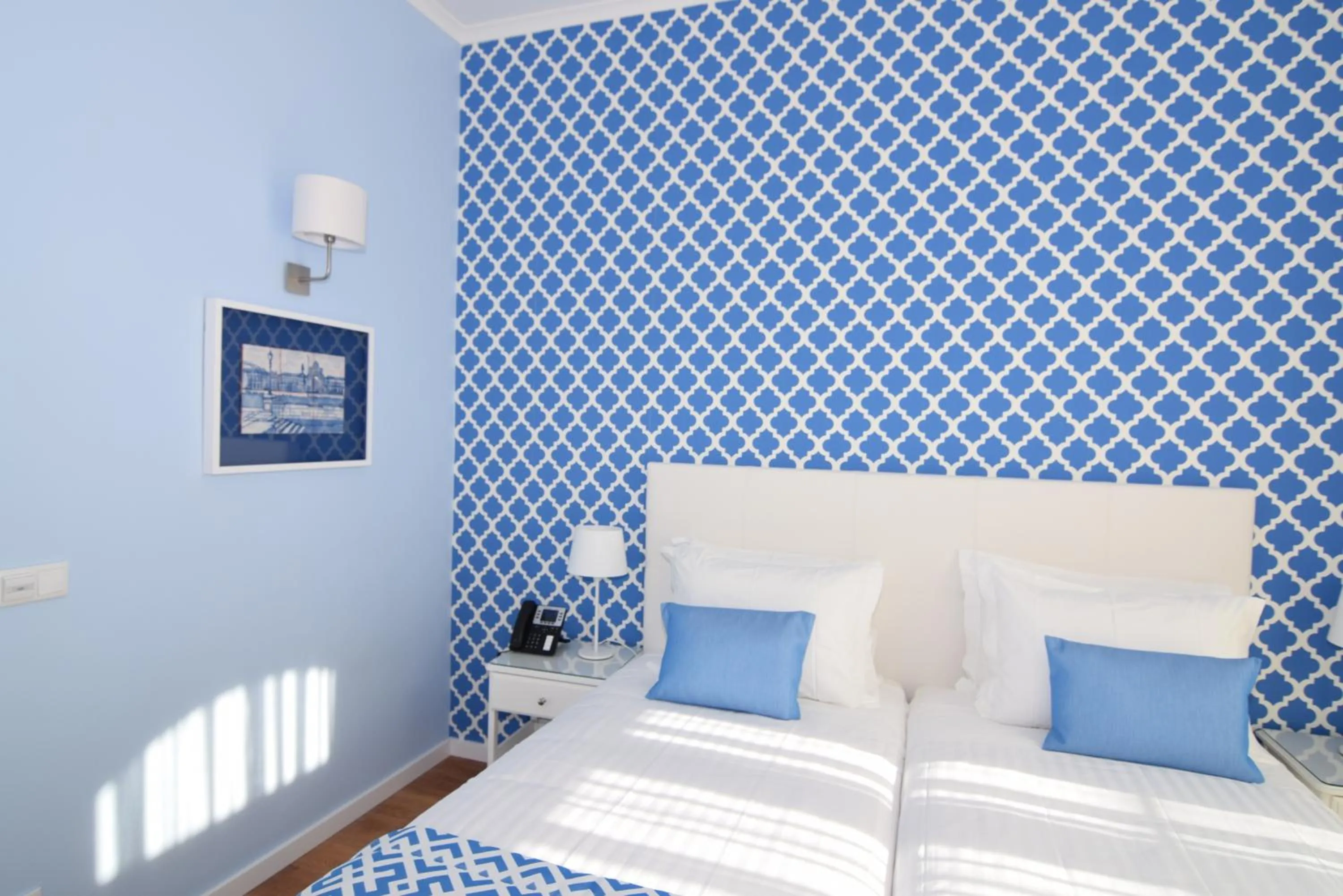 Decorative detail, Bed in Dream Chiado Apartments