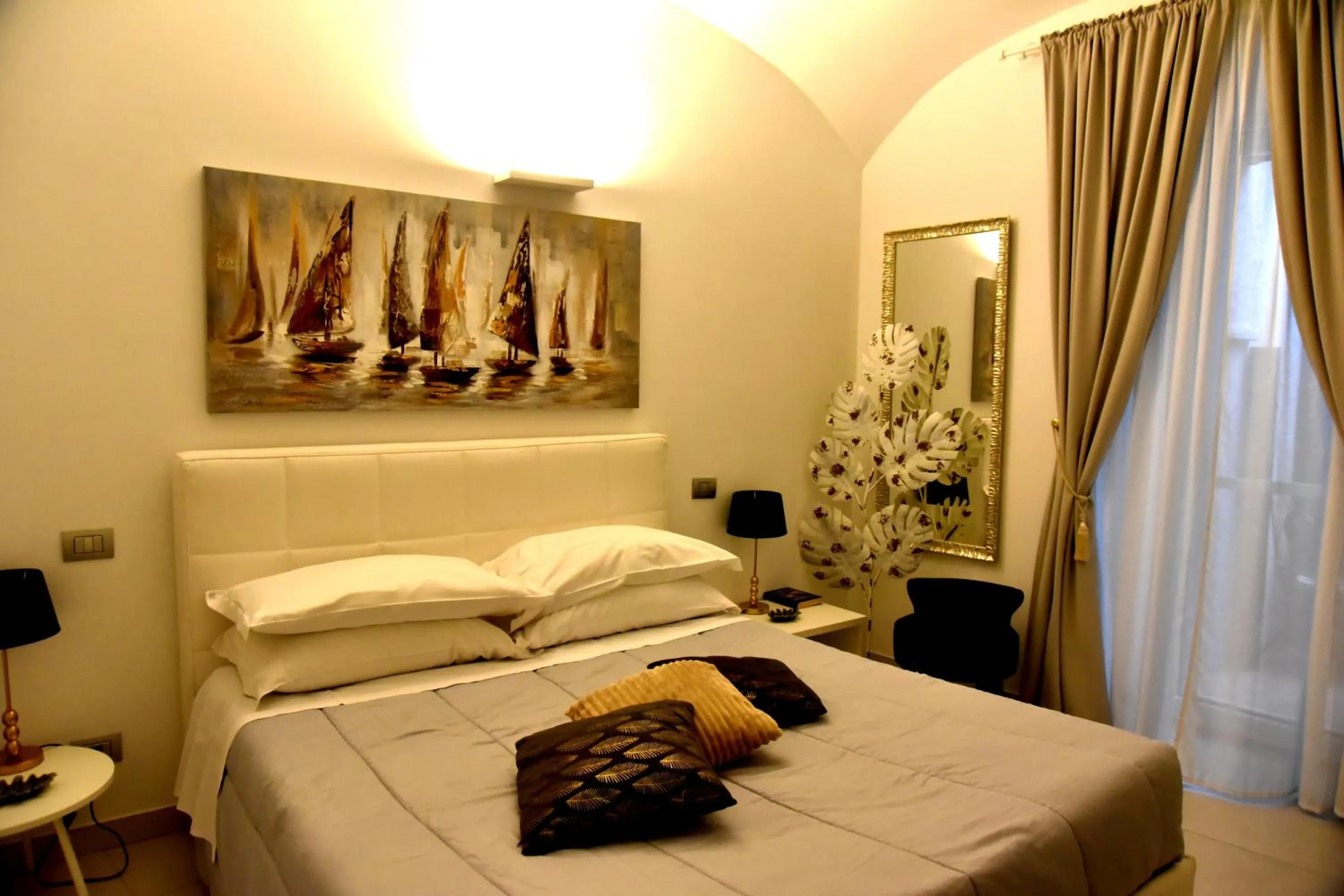 Bed in Conte Max Rooms