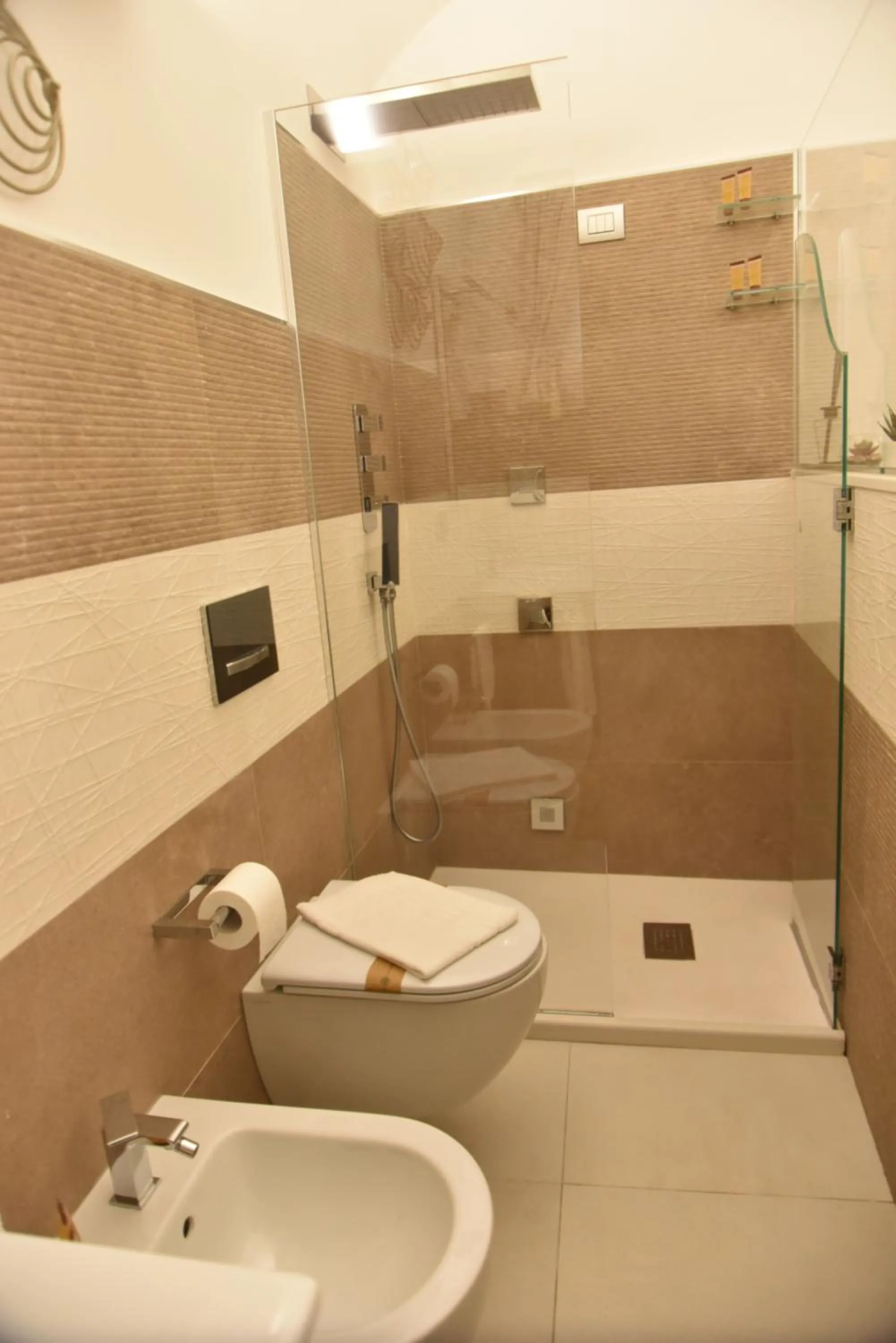 Shower in Conte Max Rooms