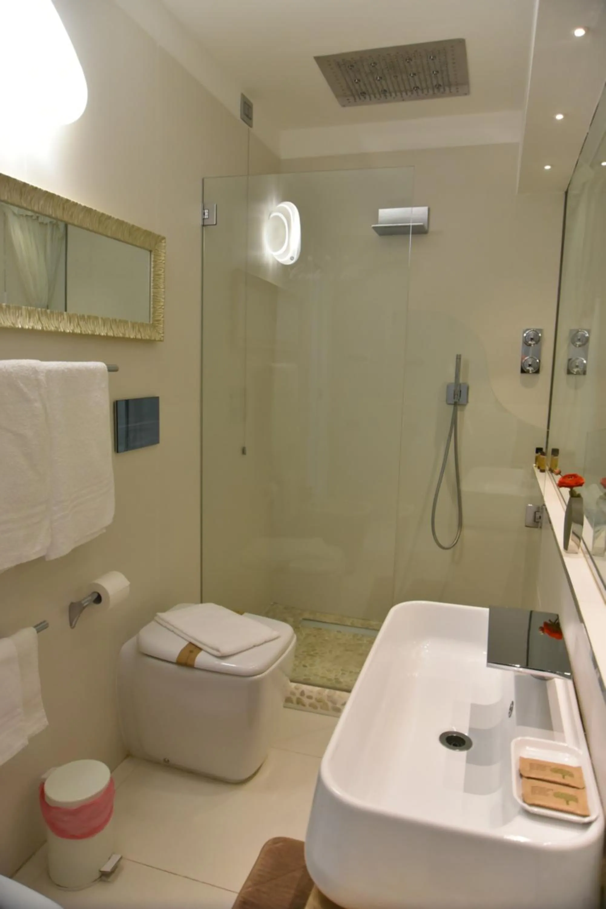 Shower in Conte Max Rooms