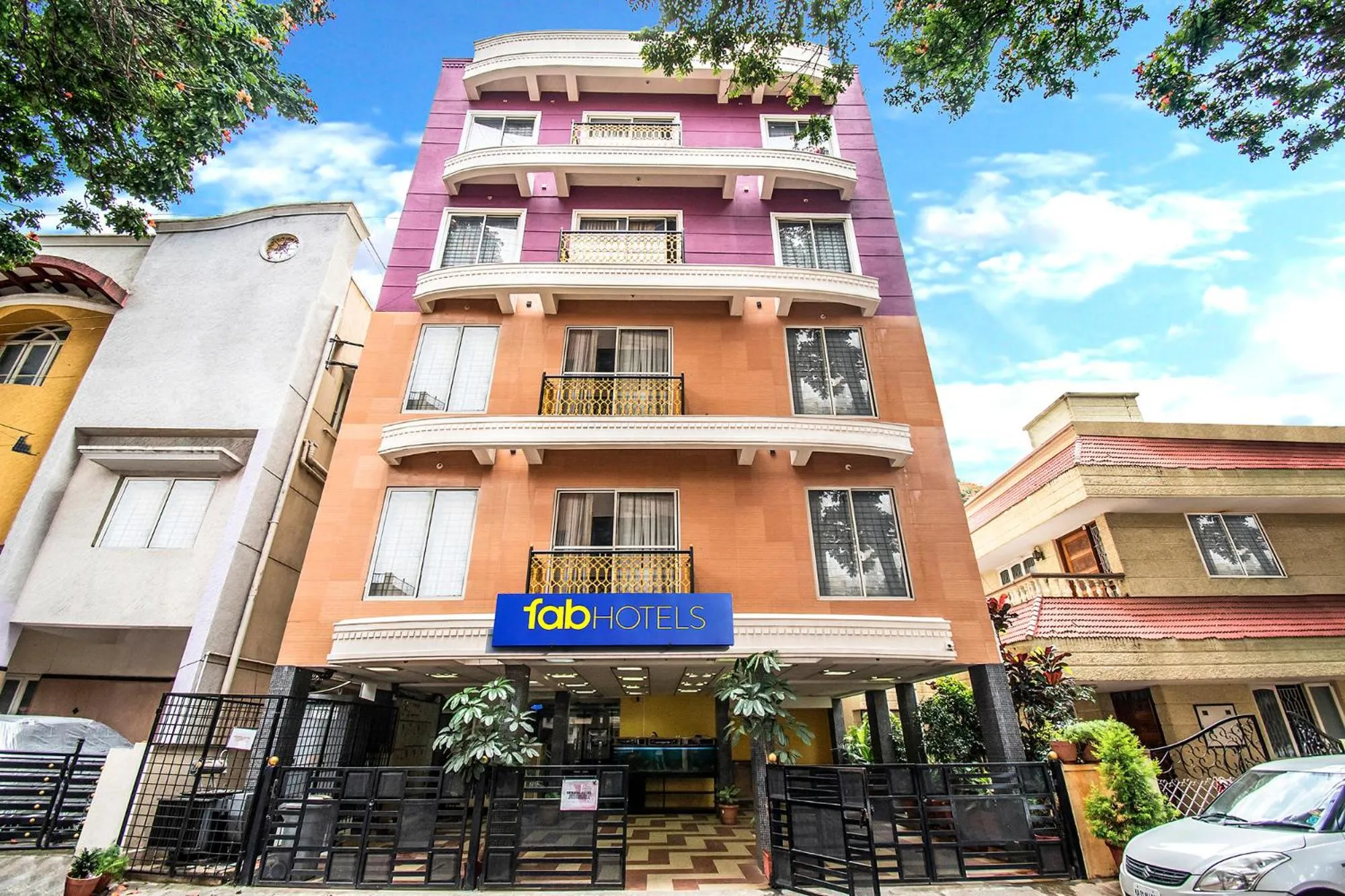 Facade/entrance in FabExpress Oriental Suites III - BTM Mico Layout