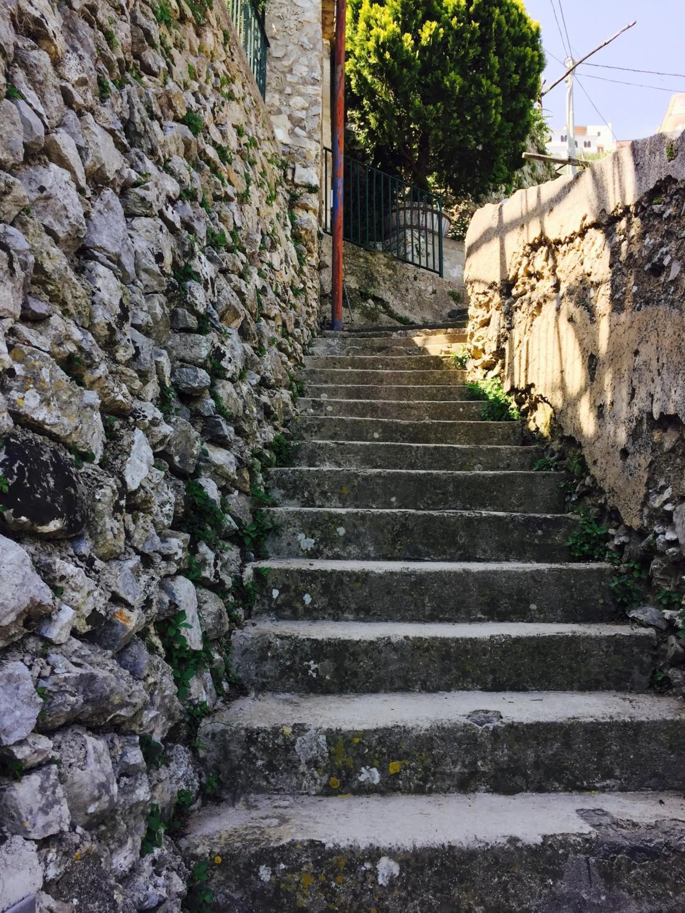 Facade/entrance in Casa Rossa