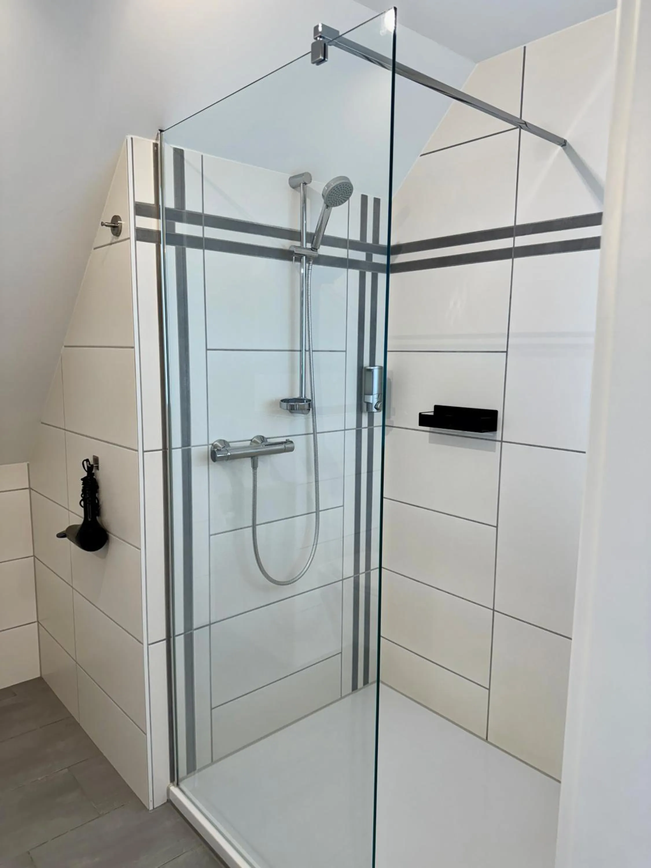 Shower in Aparthotel Pumpengasse