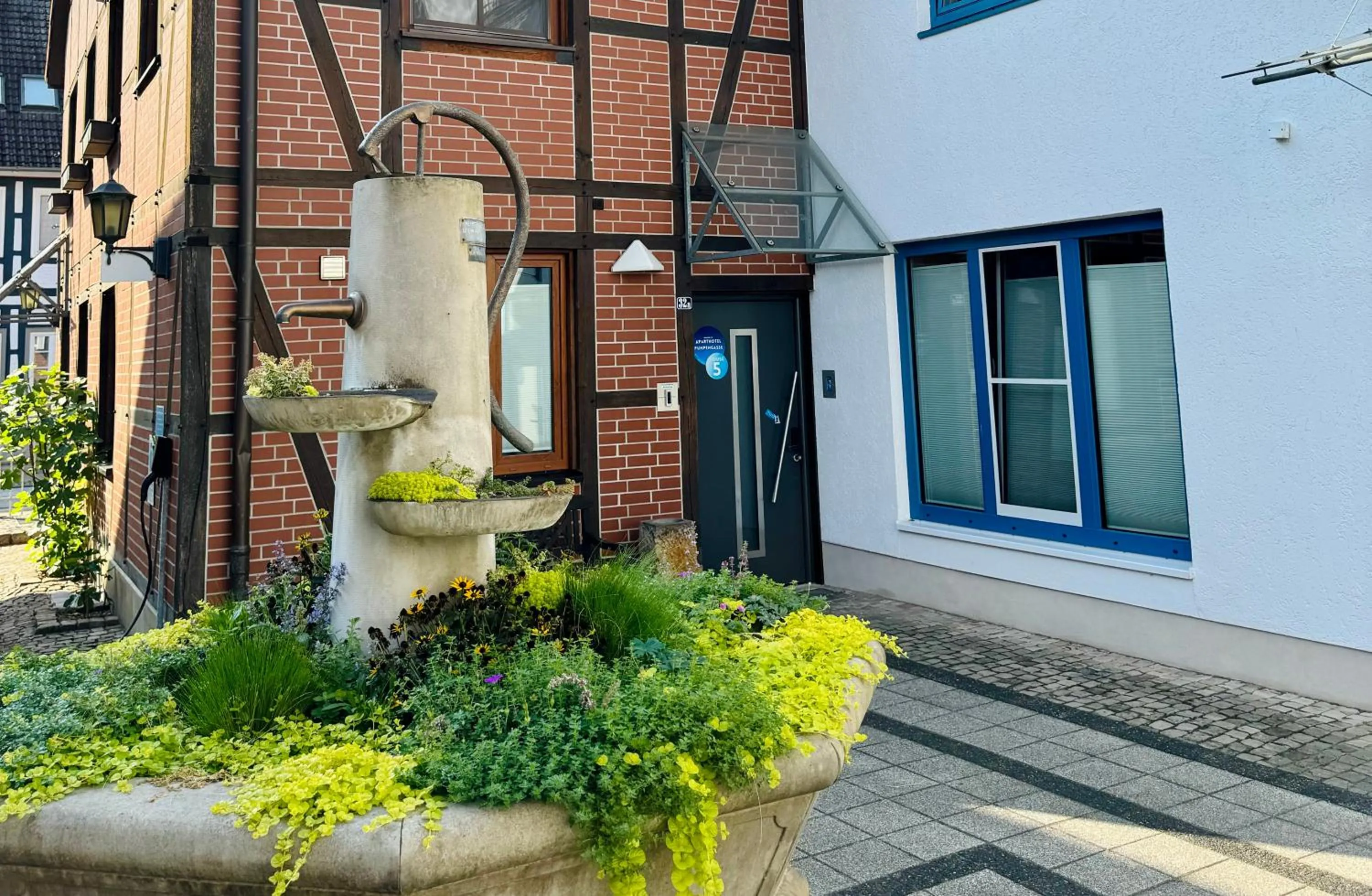 Patio in Aparthotel Pumpengasse