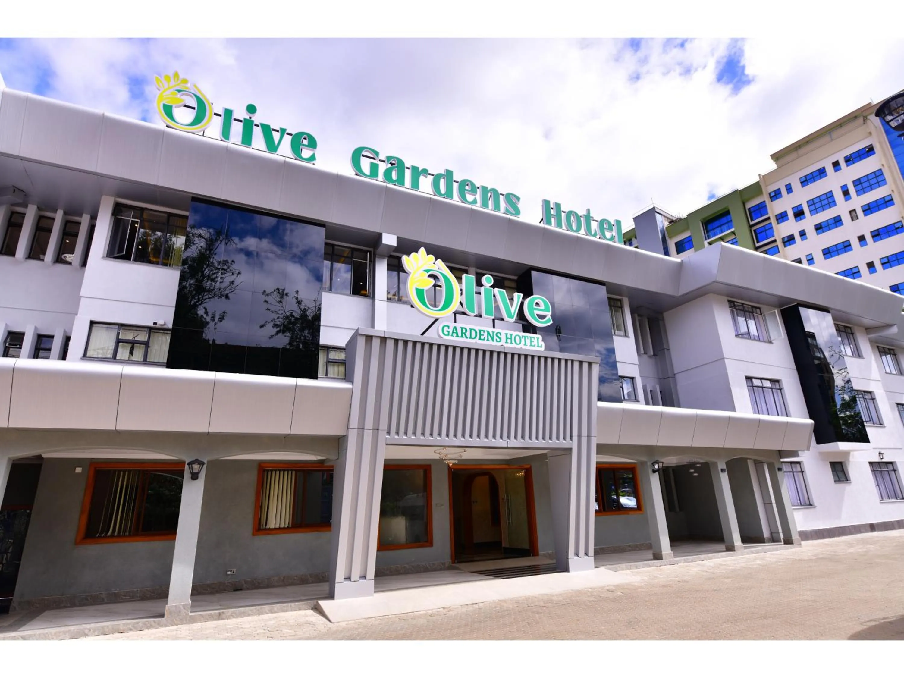 Property building in Olive Gardens Hotel Nairobi