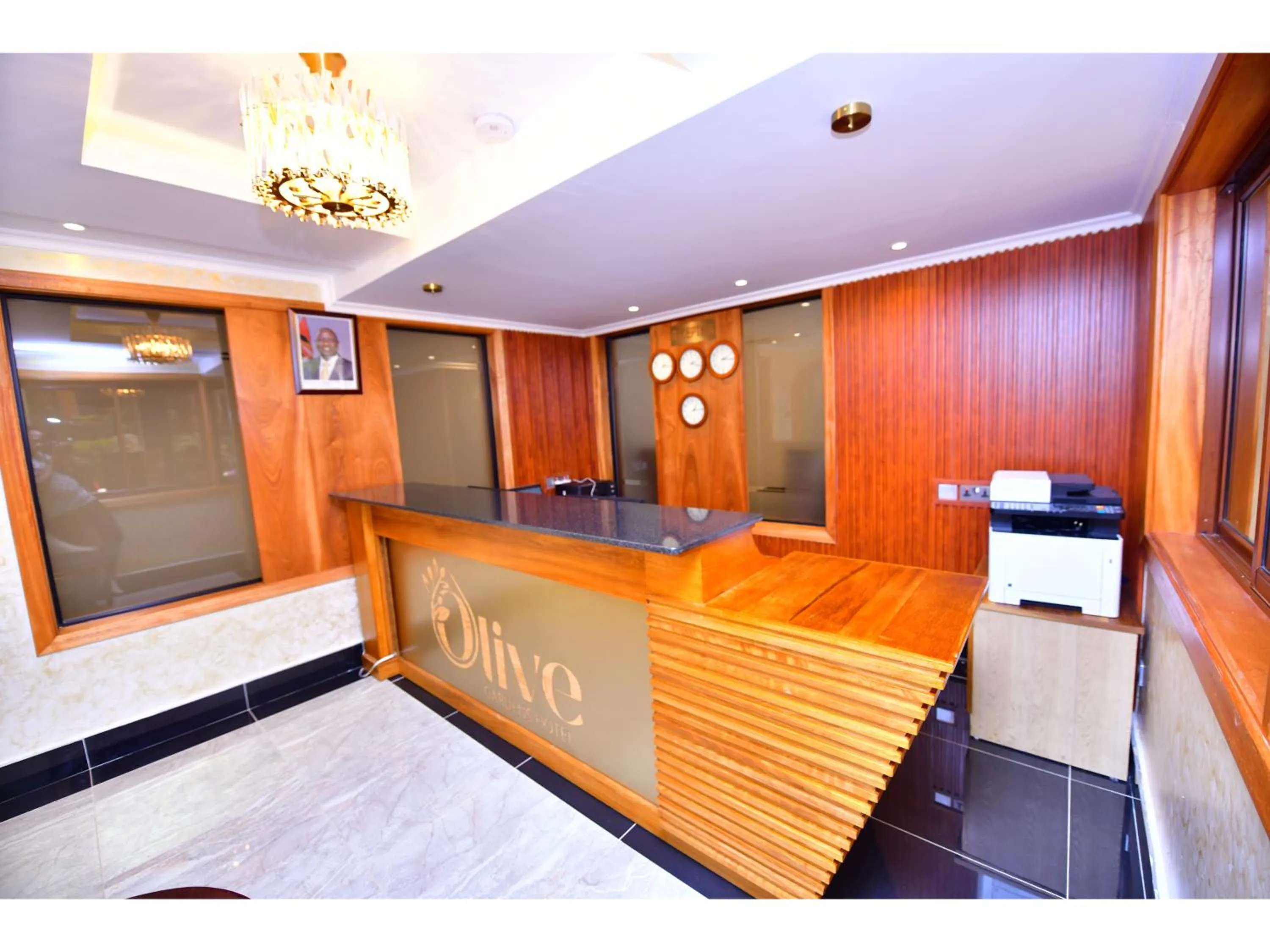 Lobby or reception in Olive Gardens Hotel Nairobi