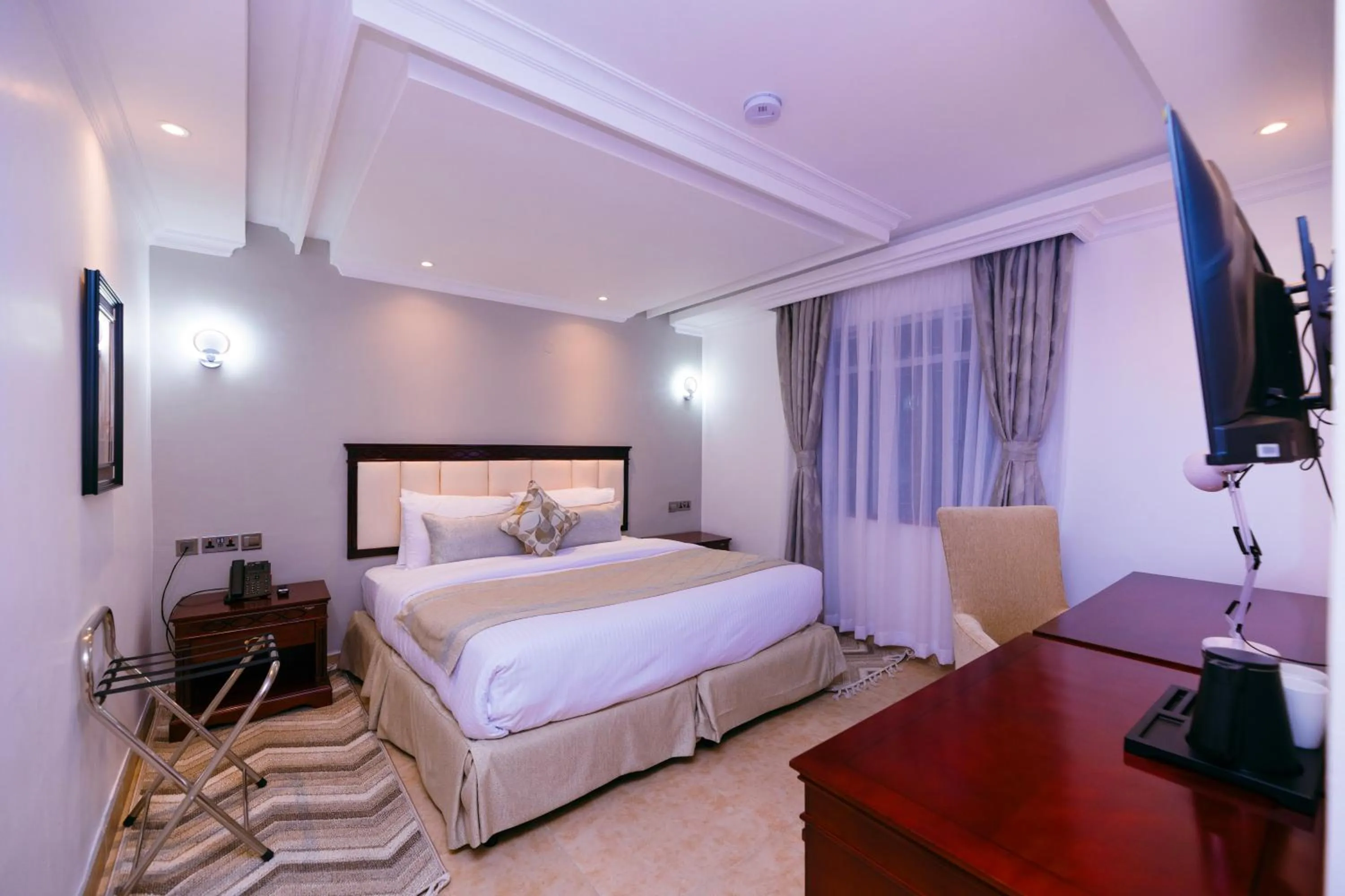 Photo of the whole room, Bed in Olive Gardens Hotel Nairobi