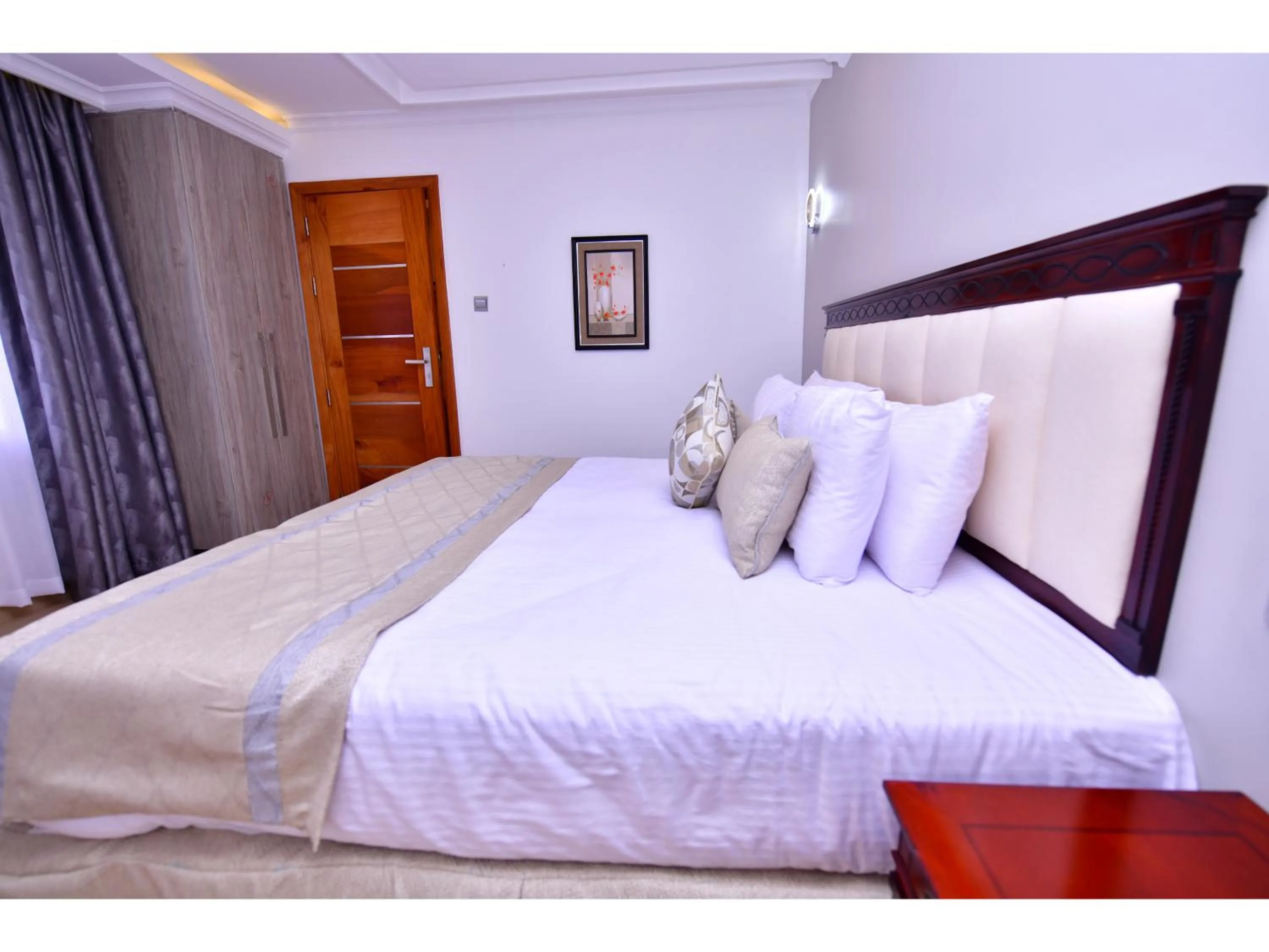 Bed in Olive Gardens Hotel Nairobi