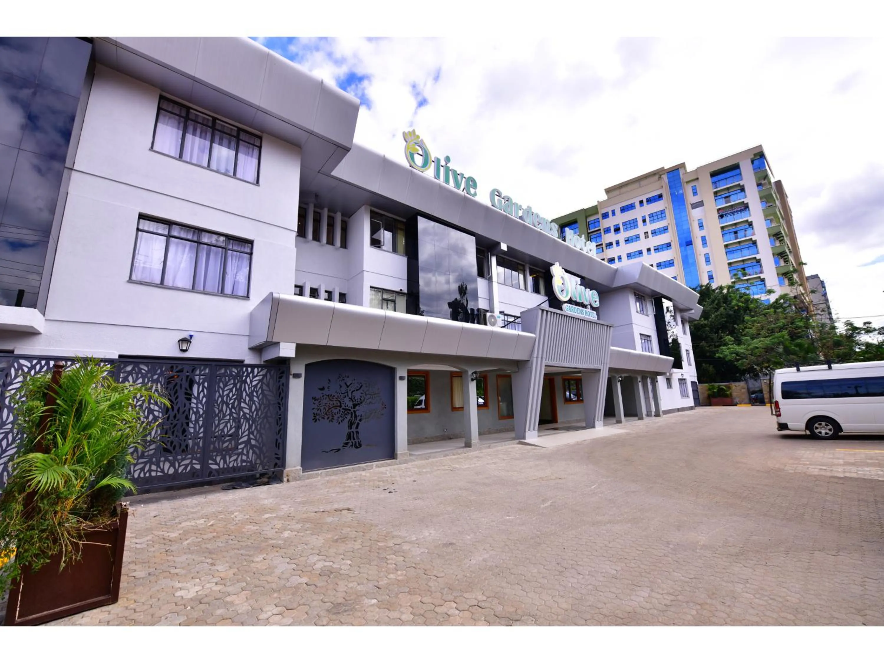 Property building in Olive Gardens Hotel Nairobi