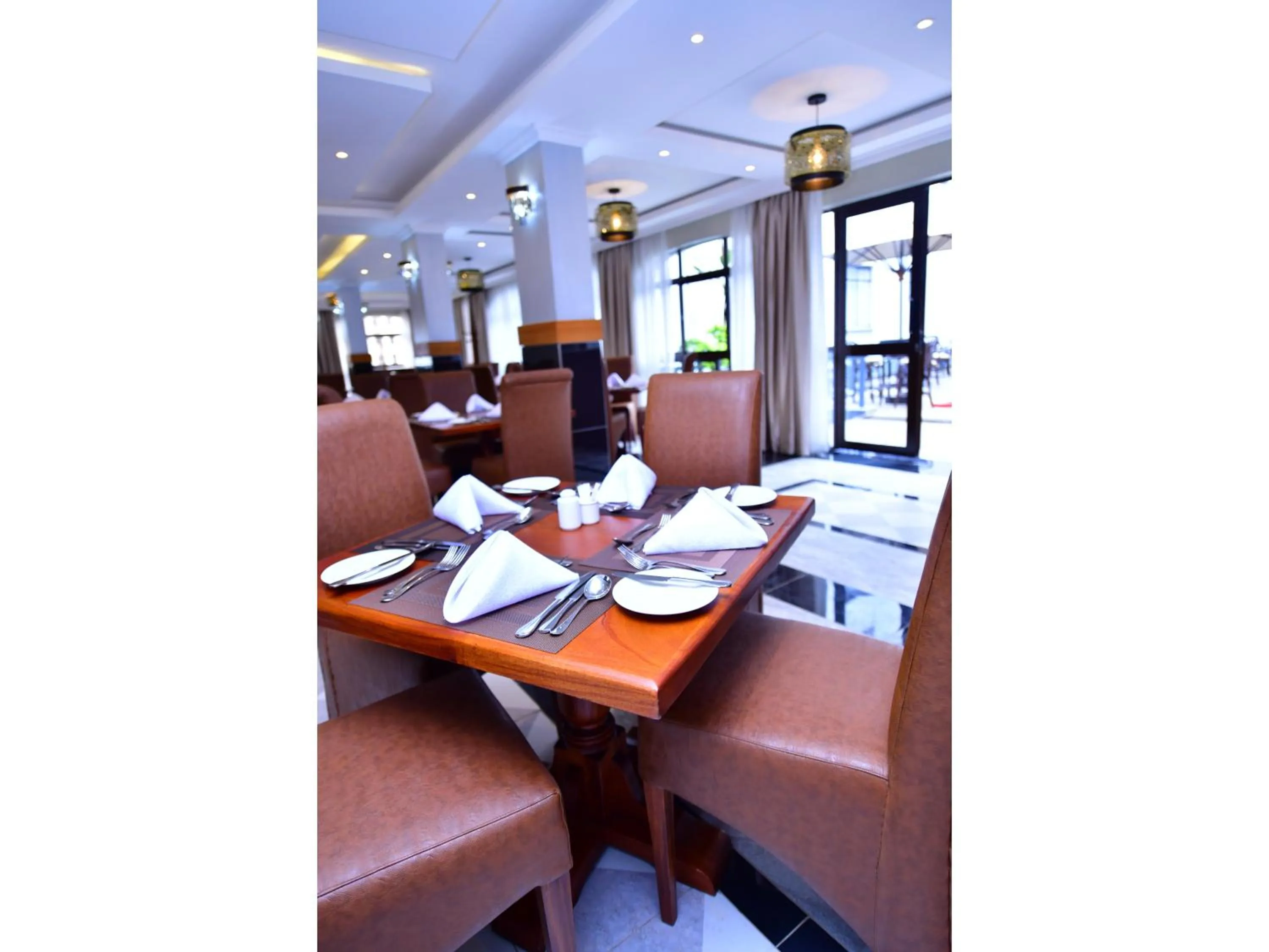Restaurant/places to eat in Olive Gardens Hotel Nairobi