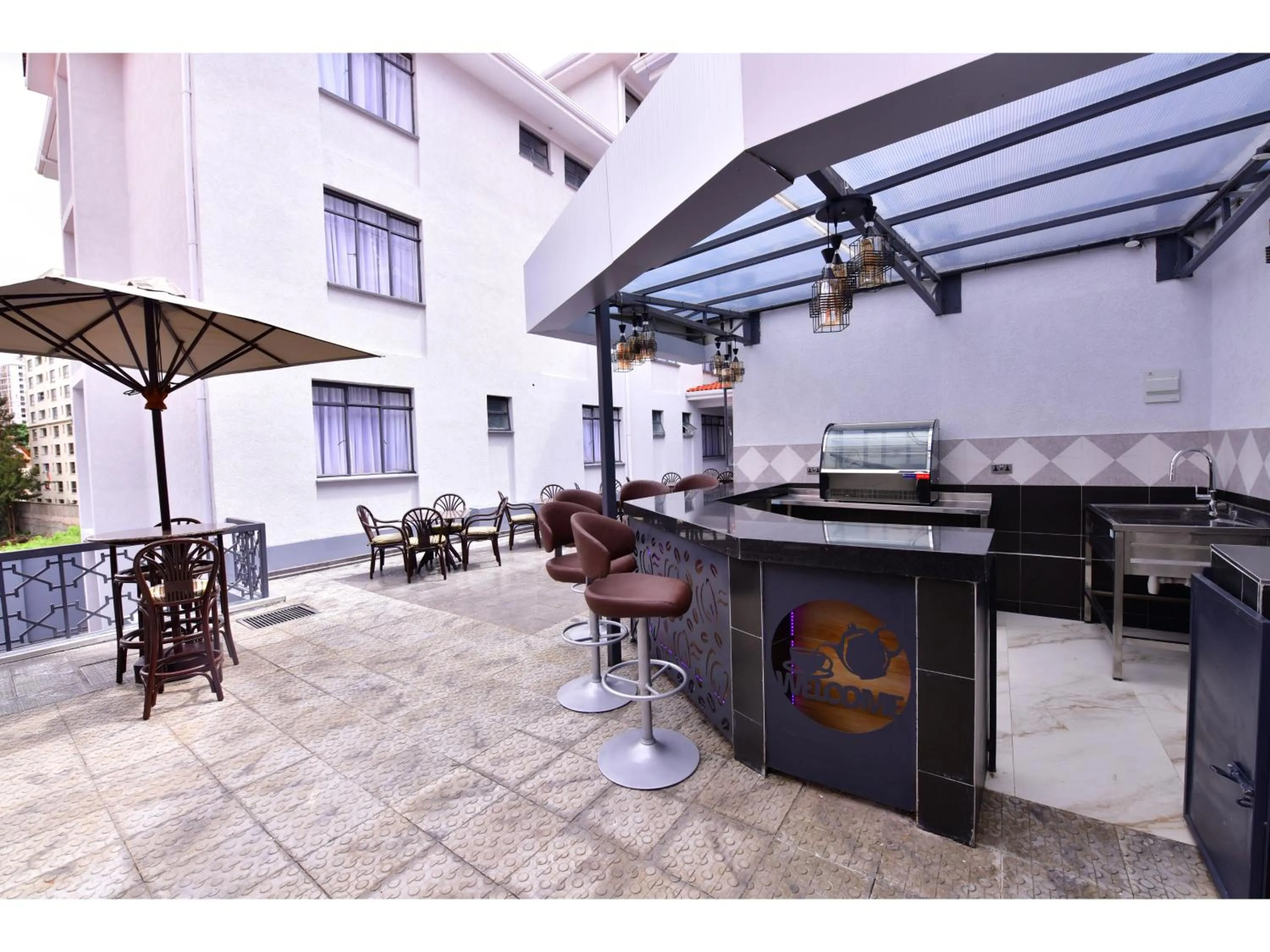 Restaurant/places to eat in Olive Gardens Hotel Nairobi