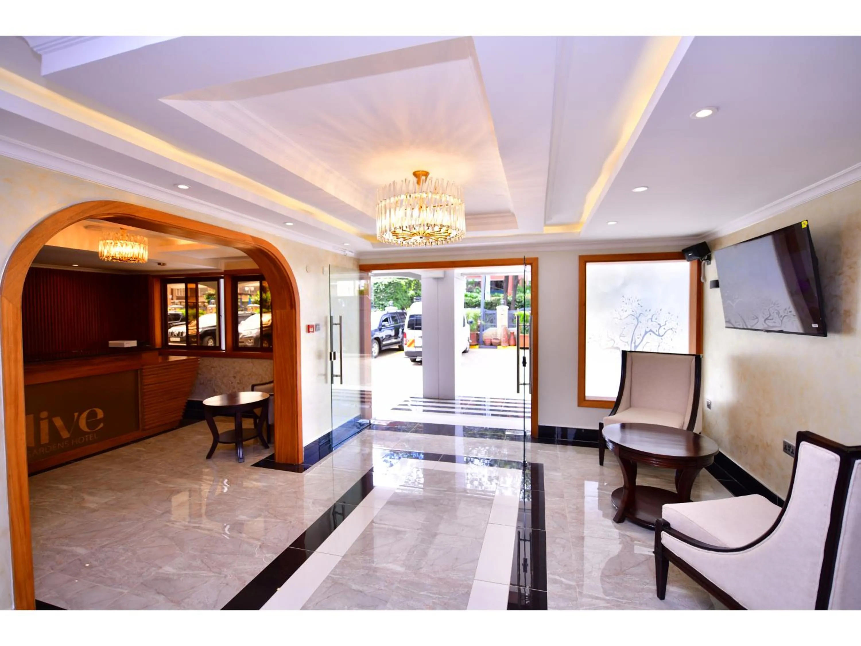 Property building in Olive Gardens Hotel Nairobi