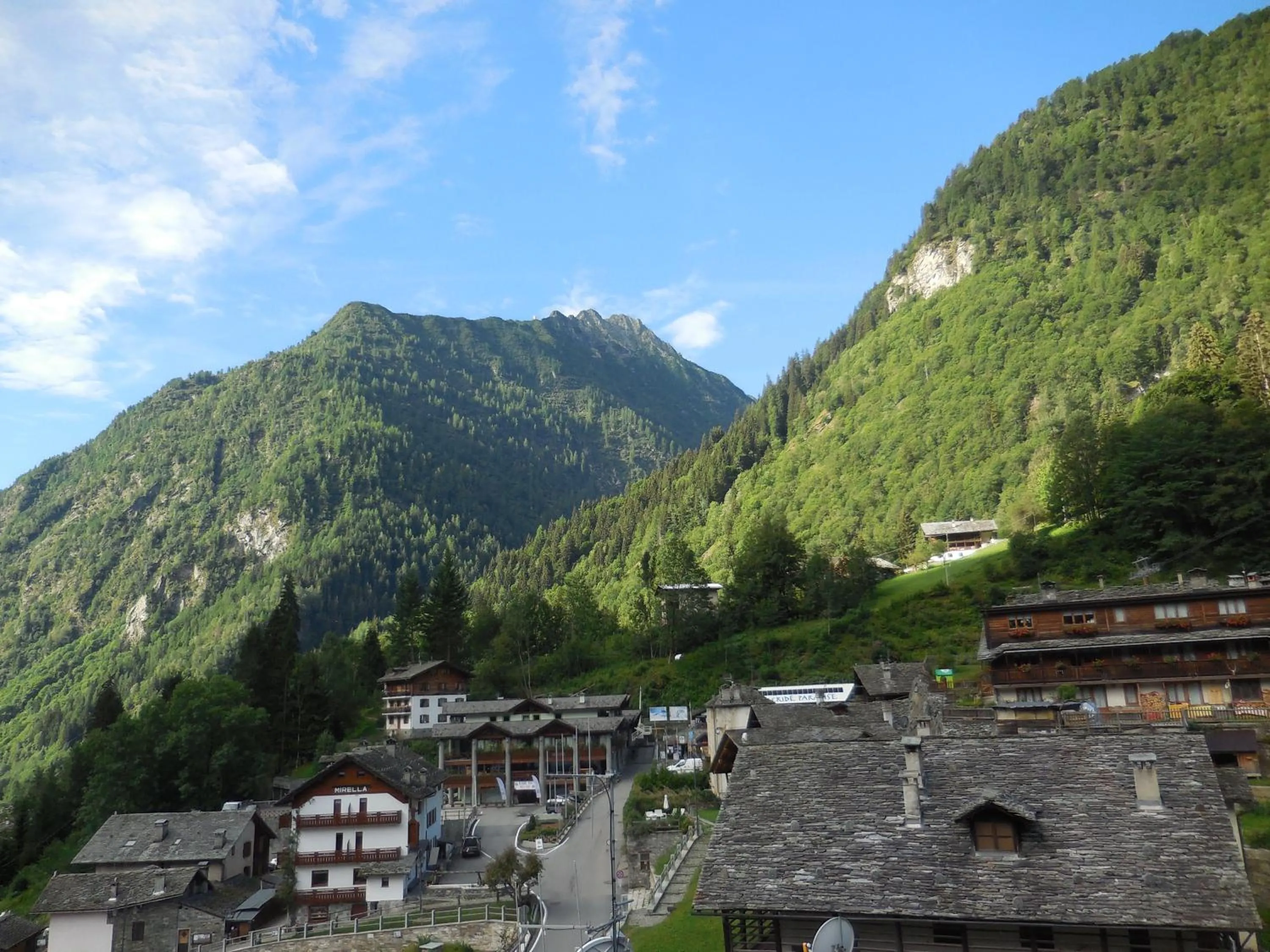 On site in Pensione Genzianella