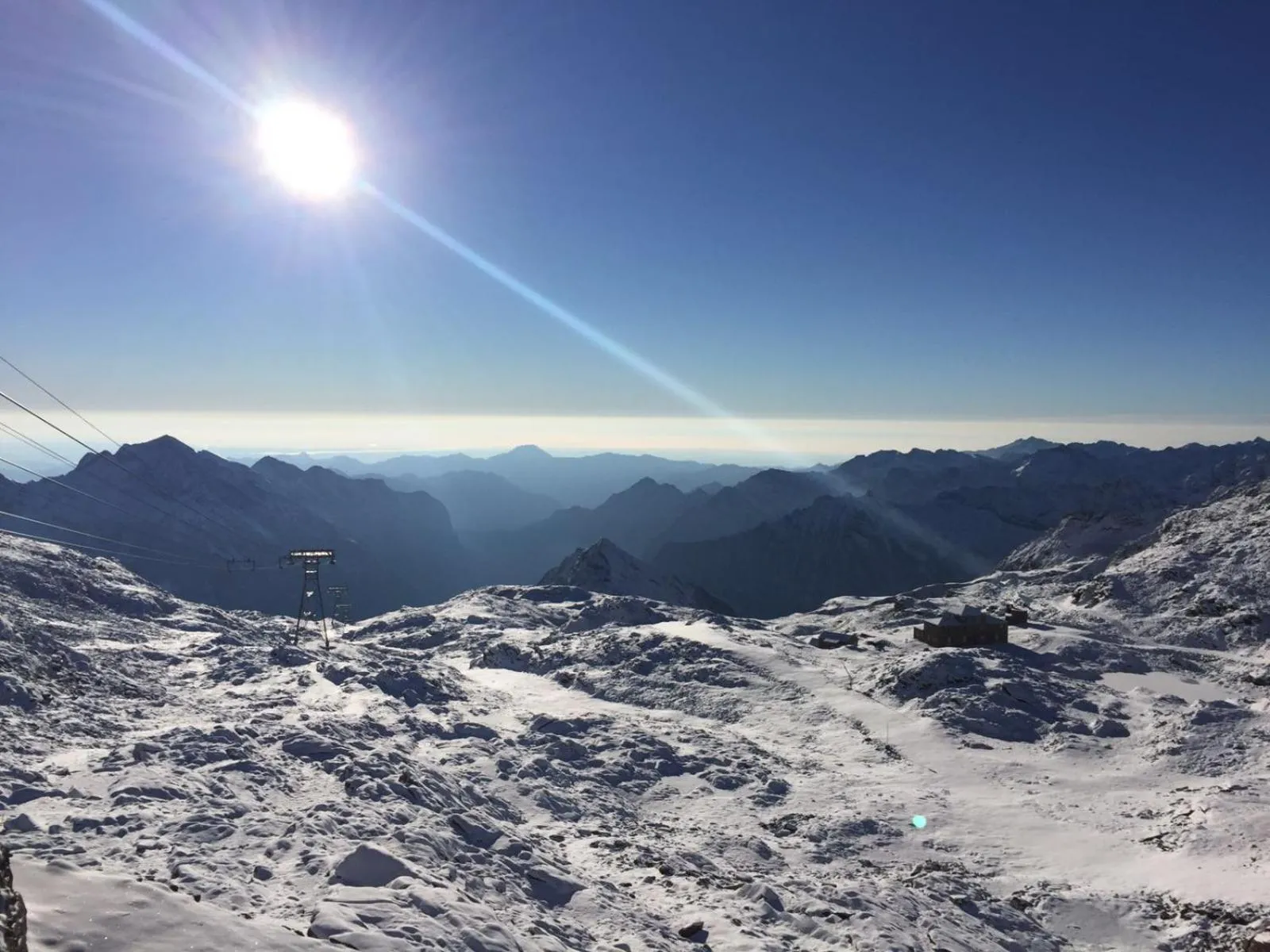 Skiing in Pensione Genzianella
