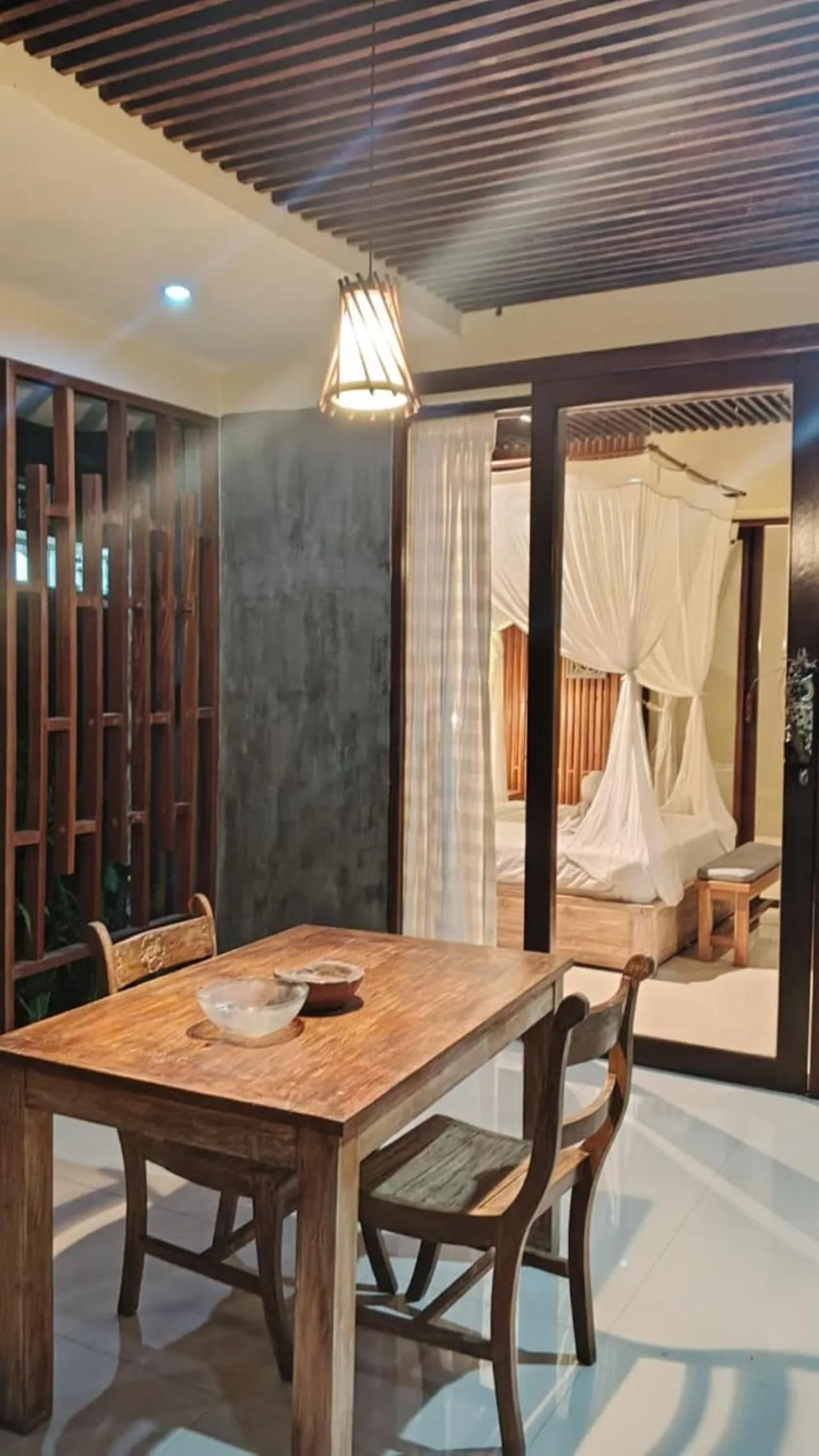 Living room in Asri Sari Ubud Resort