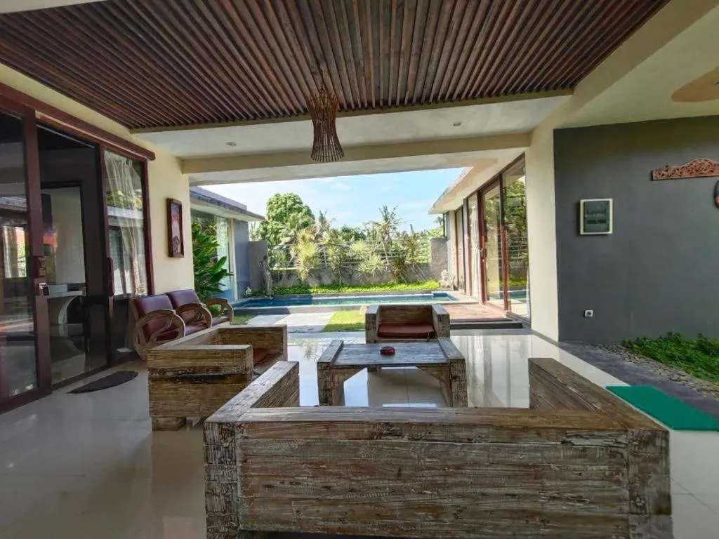 Living room in Asri Sari Ubud Resort