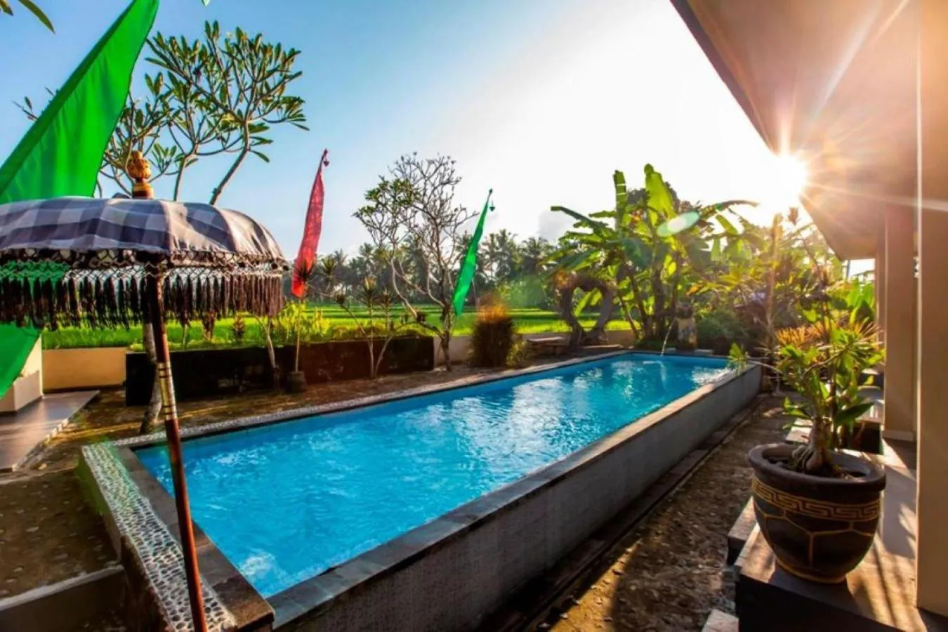 Swimming pool in Asri Sari Ubud Resort