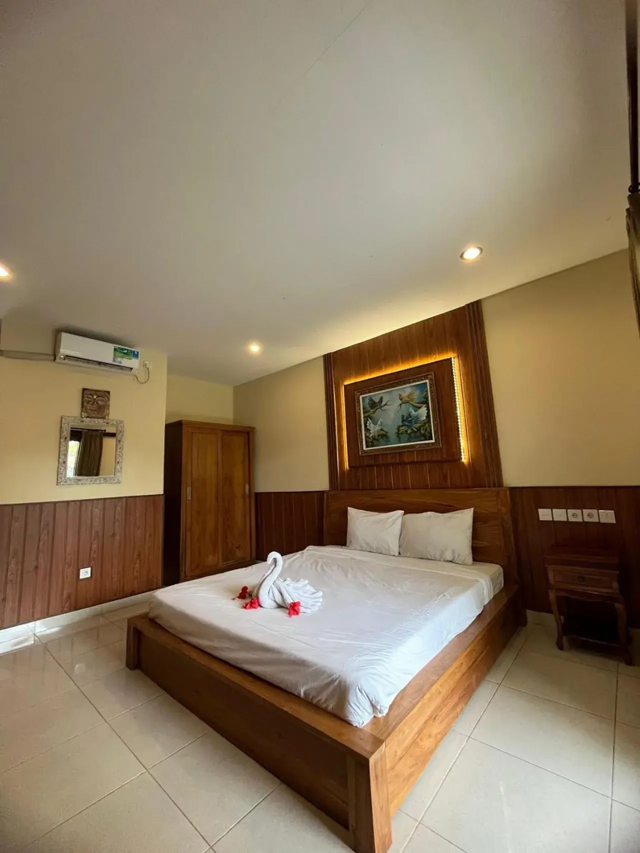 Deluxe Double Room with Pool View in Asri Sari Ubud Resort Deluxe Double Room with Pool View in Asri Sari Ubud Resort