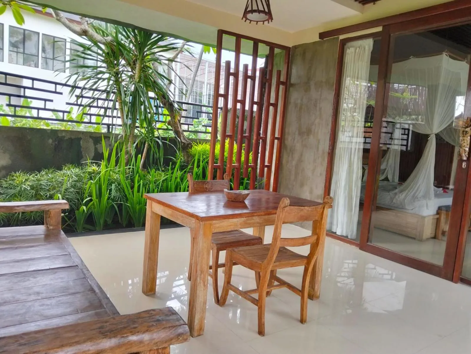 Living room in Asri Sari Ubud Resort