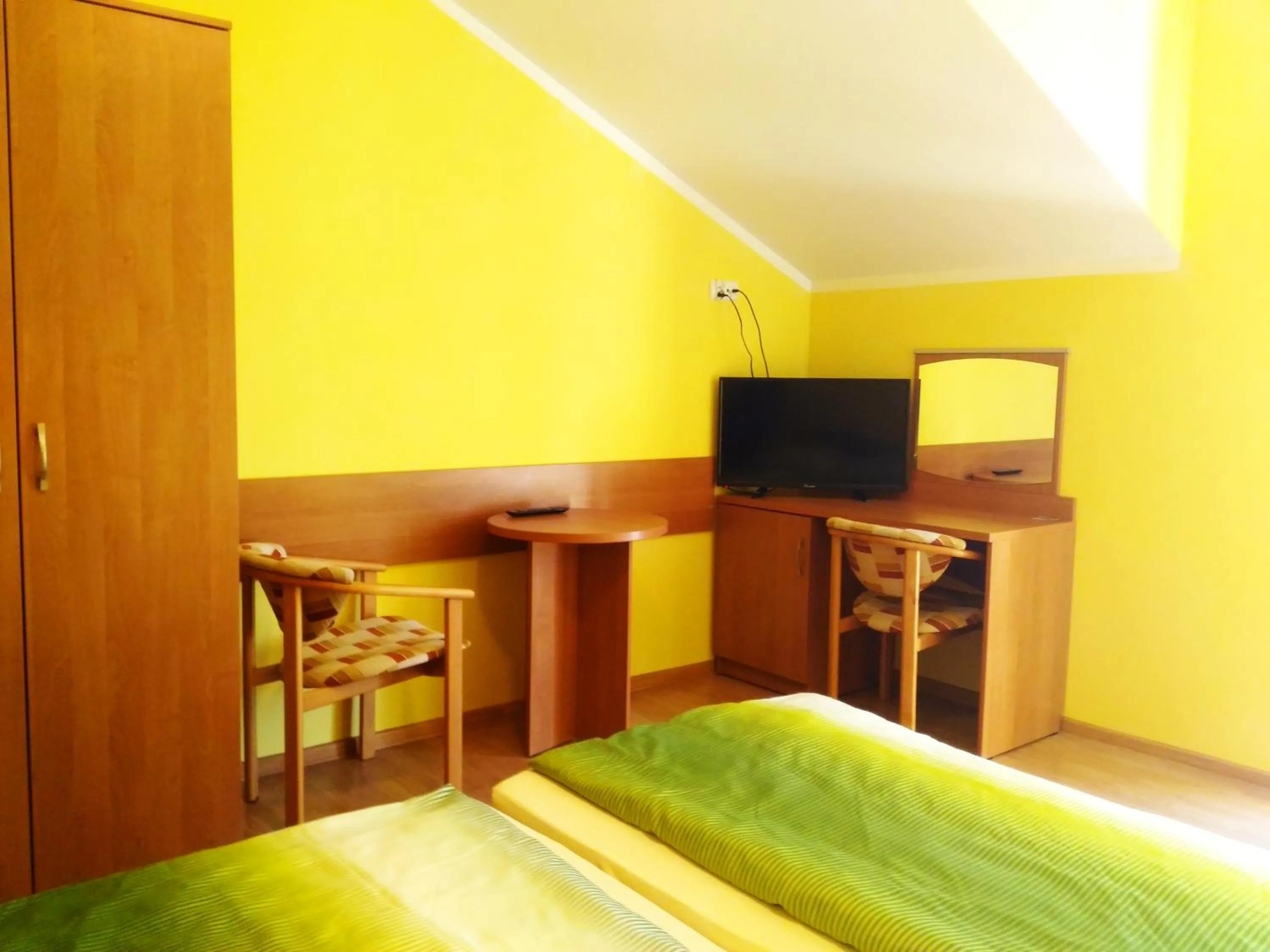 Photo of the whole room, Bed in Posejdon