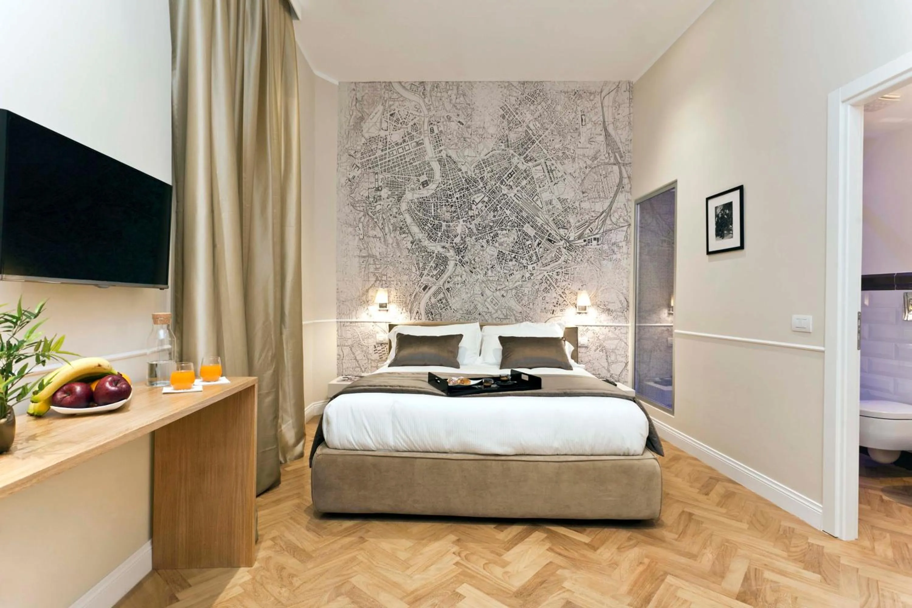 Bed in Vanity Navona