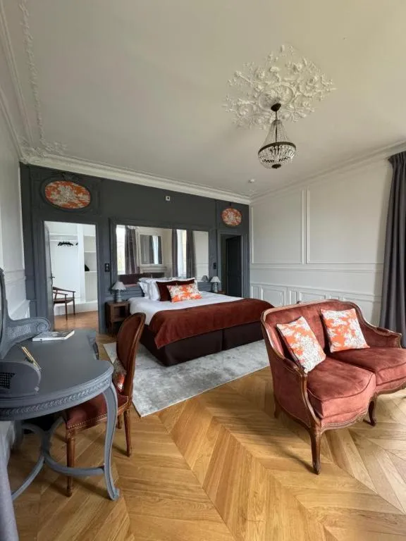 Photo of the whole room, Bed in Château De La Bûcherie