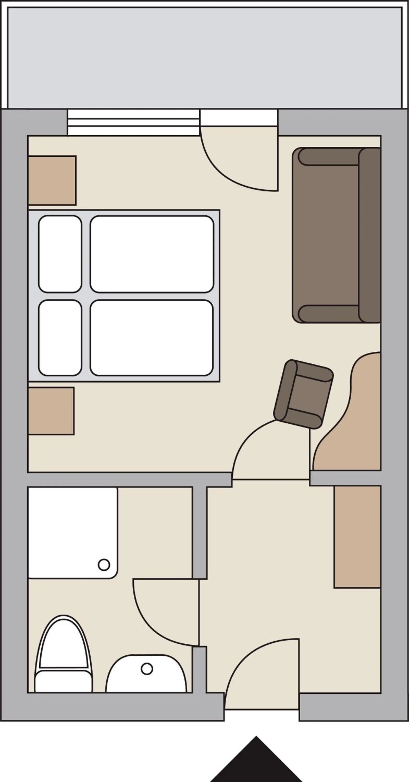 Bathroom in Gasthof Burkert